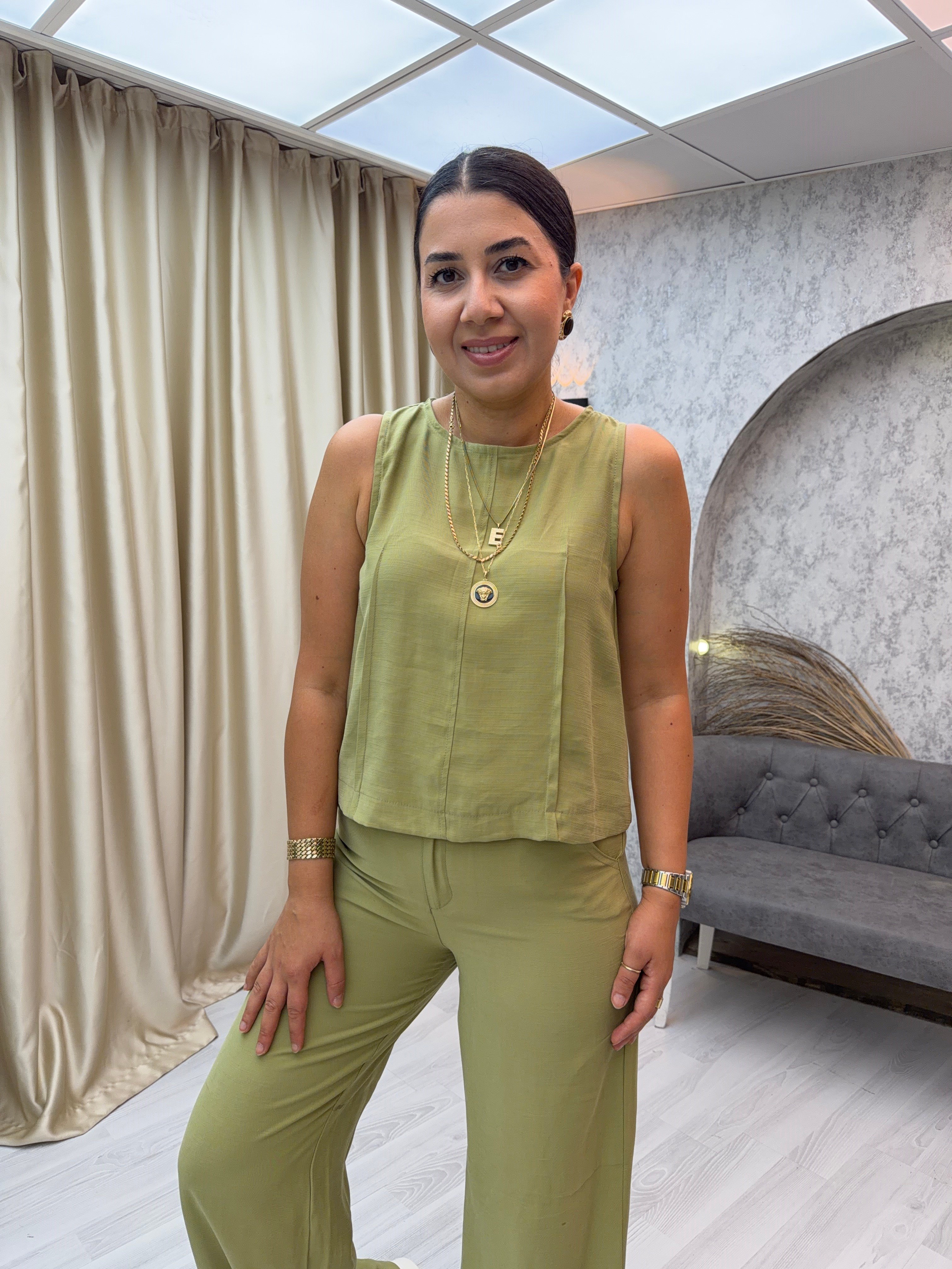 Fermuarlı Takım Çağla