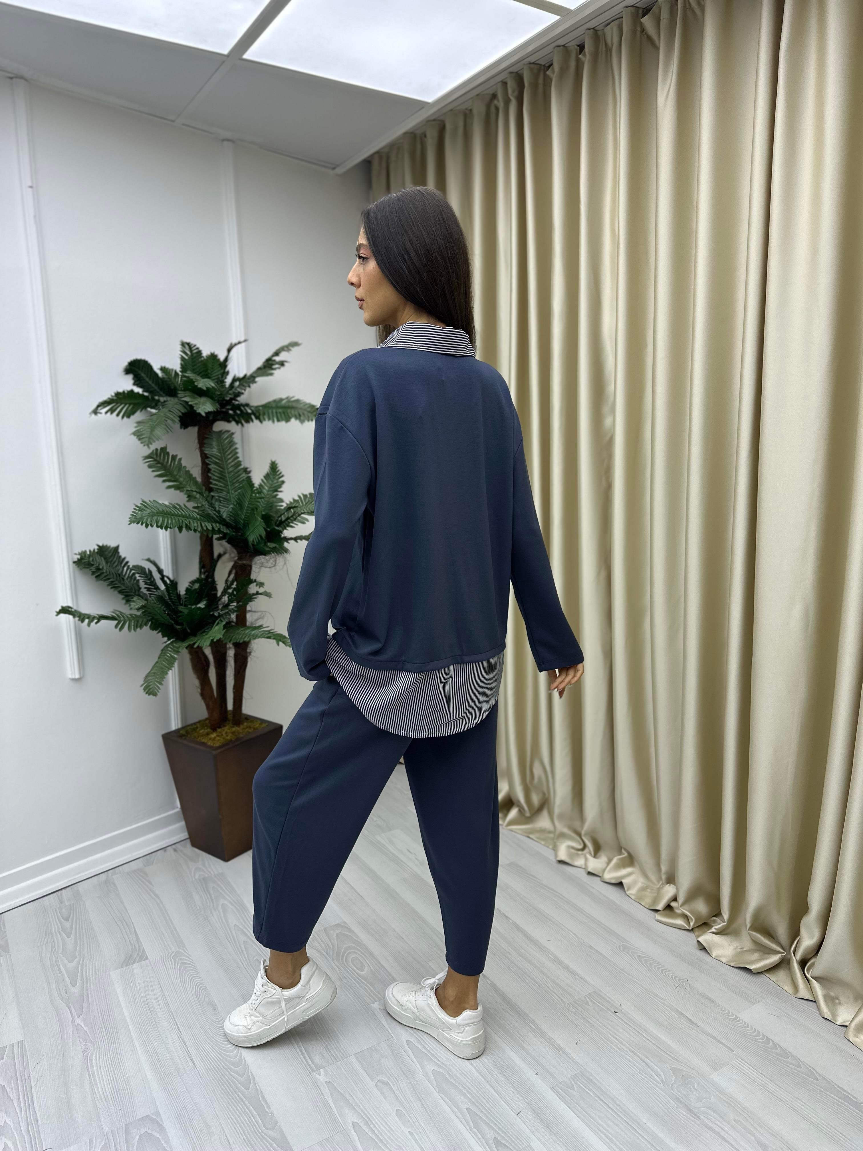 Garnili Modal Sweat Antrasit