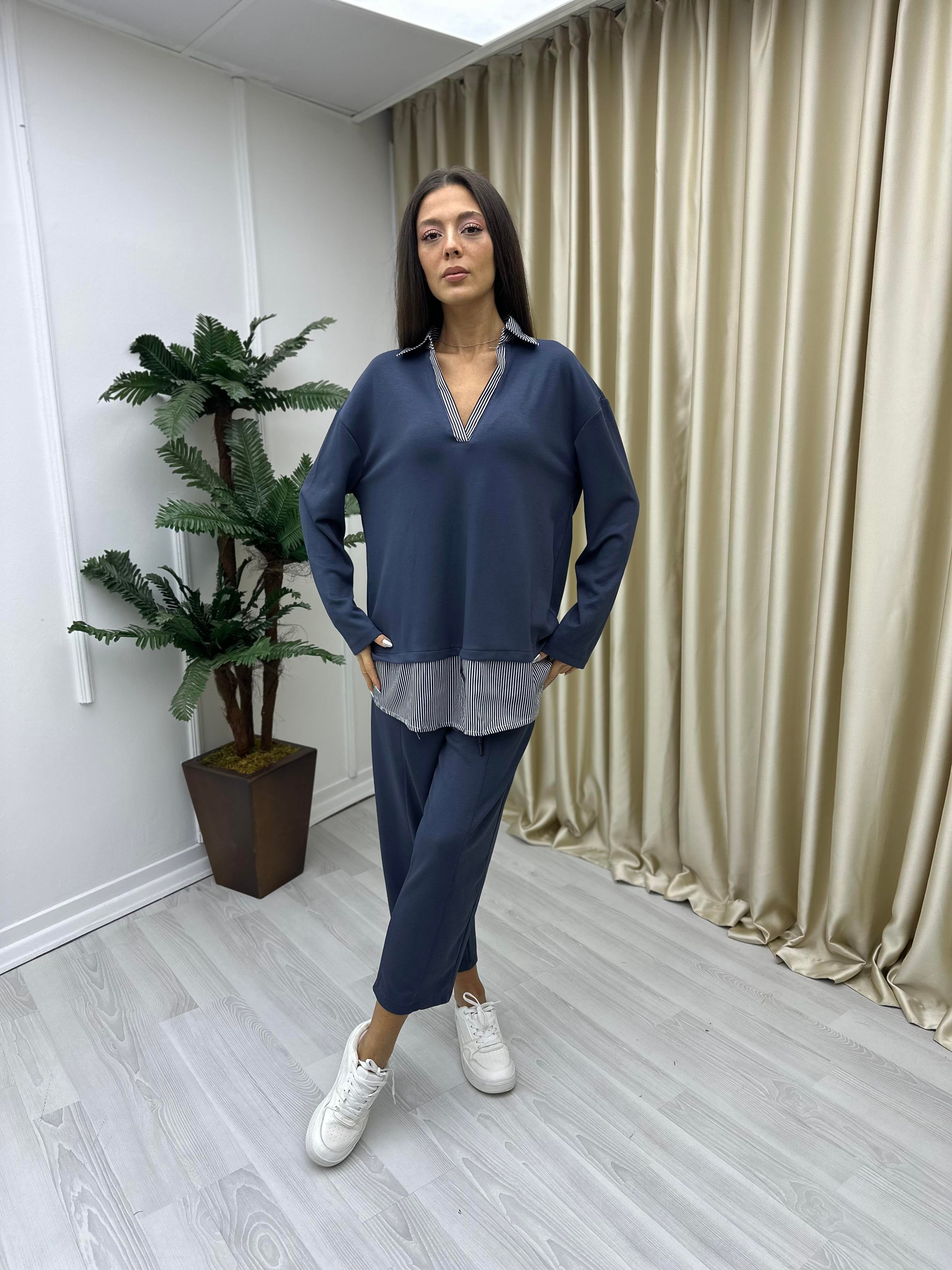 Garnili Modal Sweat Antrasit