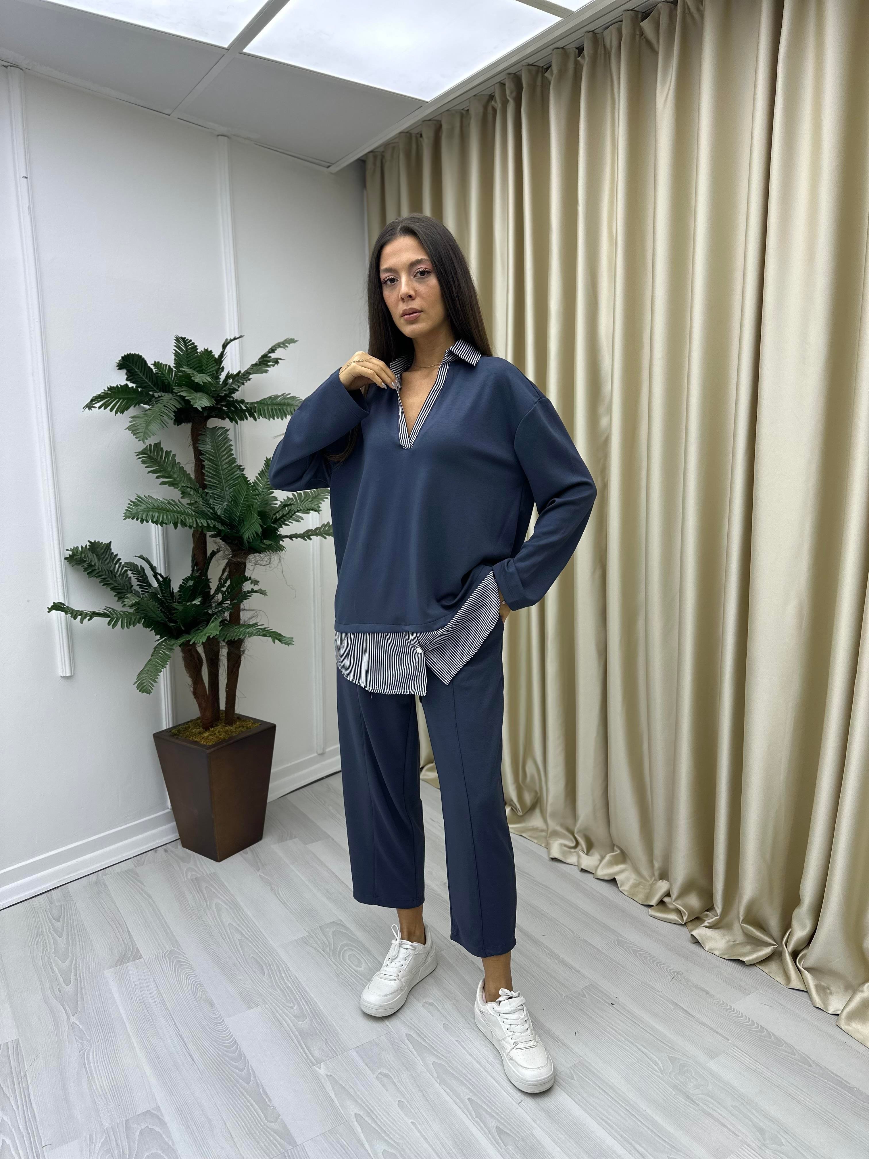 Garnili Modal Sweat Antrasit