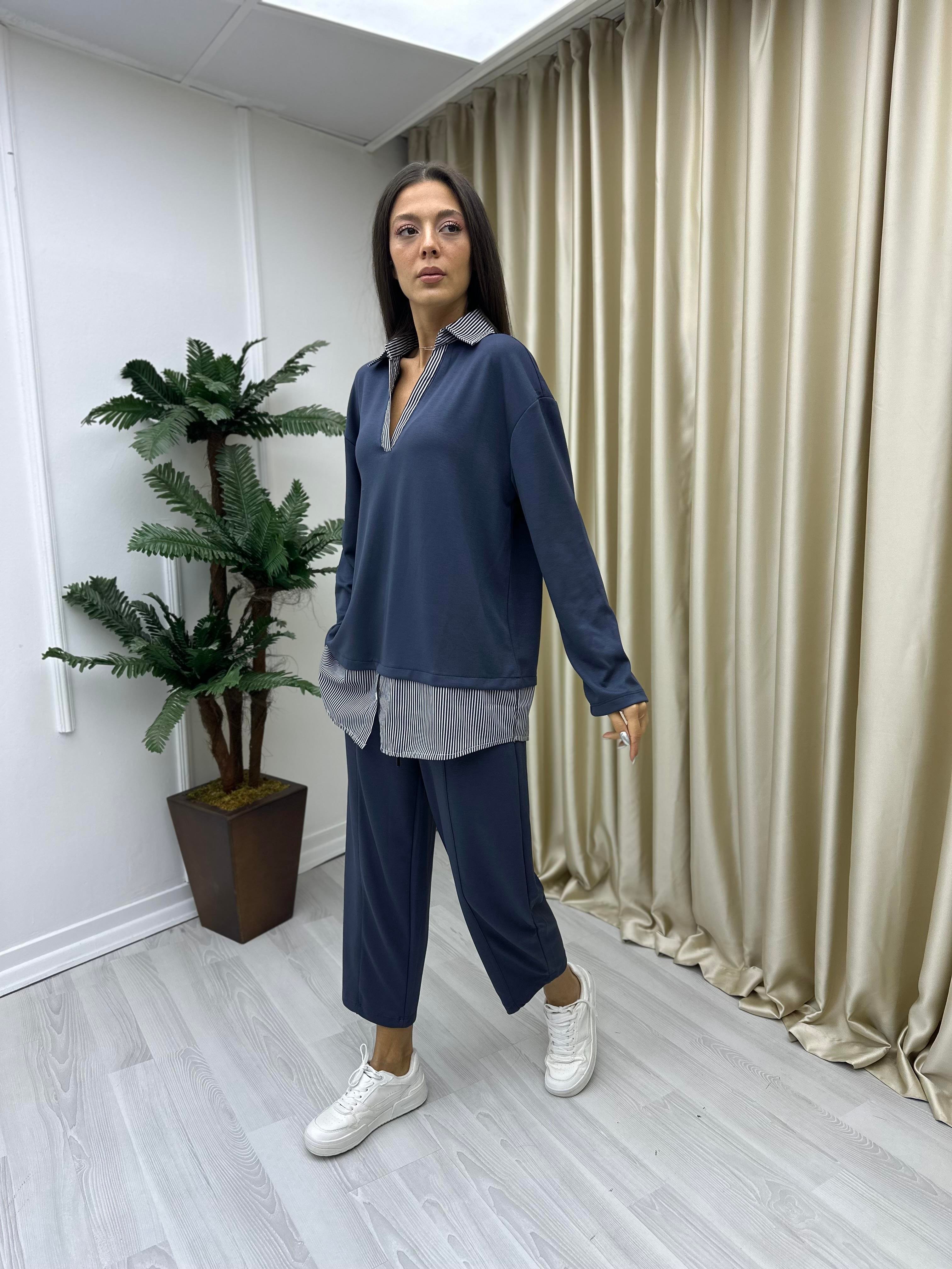 Garnili Modal Sweat Antrasit