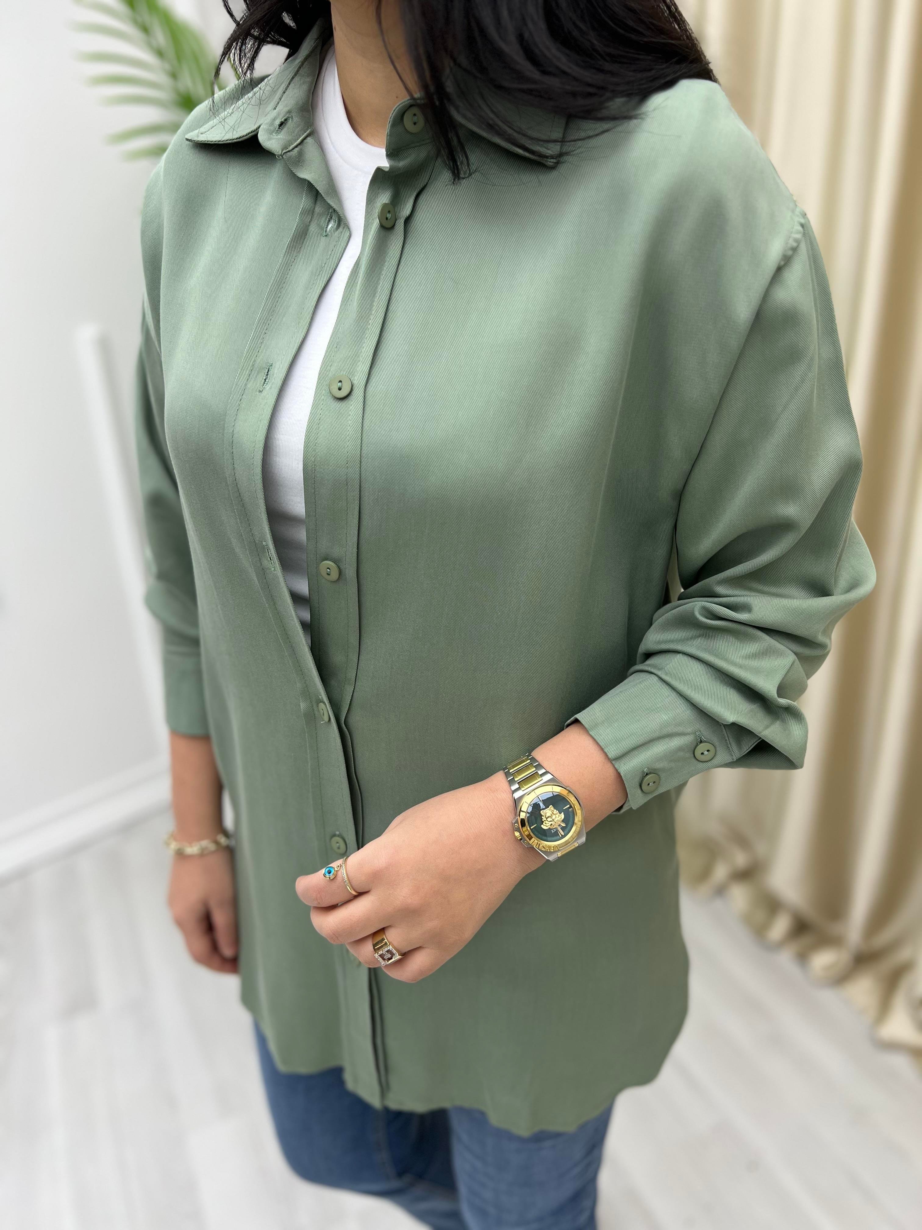 Premium Tensel Tunik Çağla