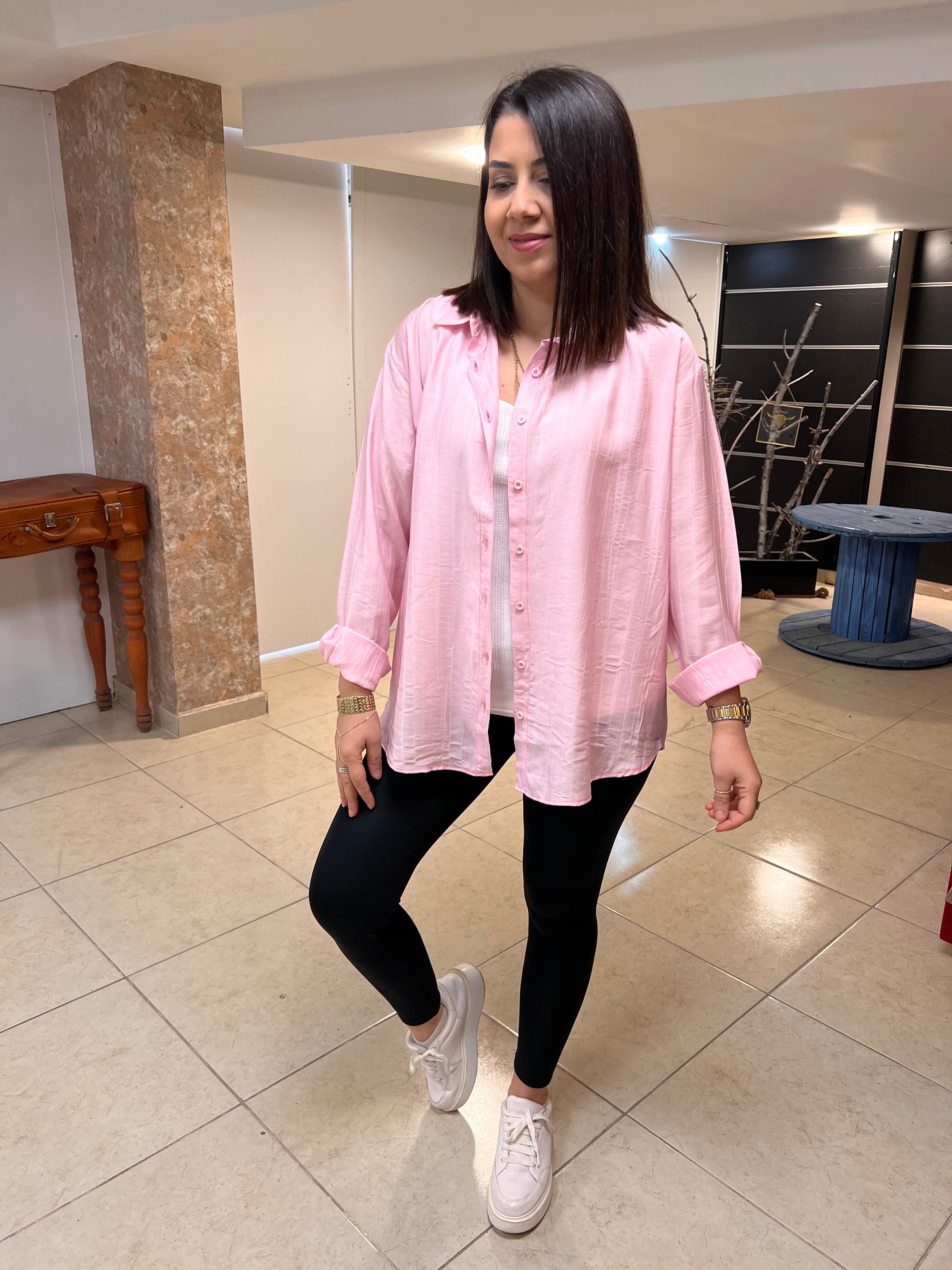 Siena Gömlek Pembe