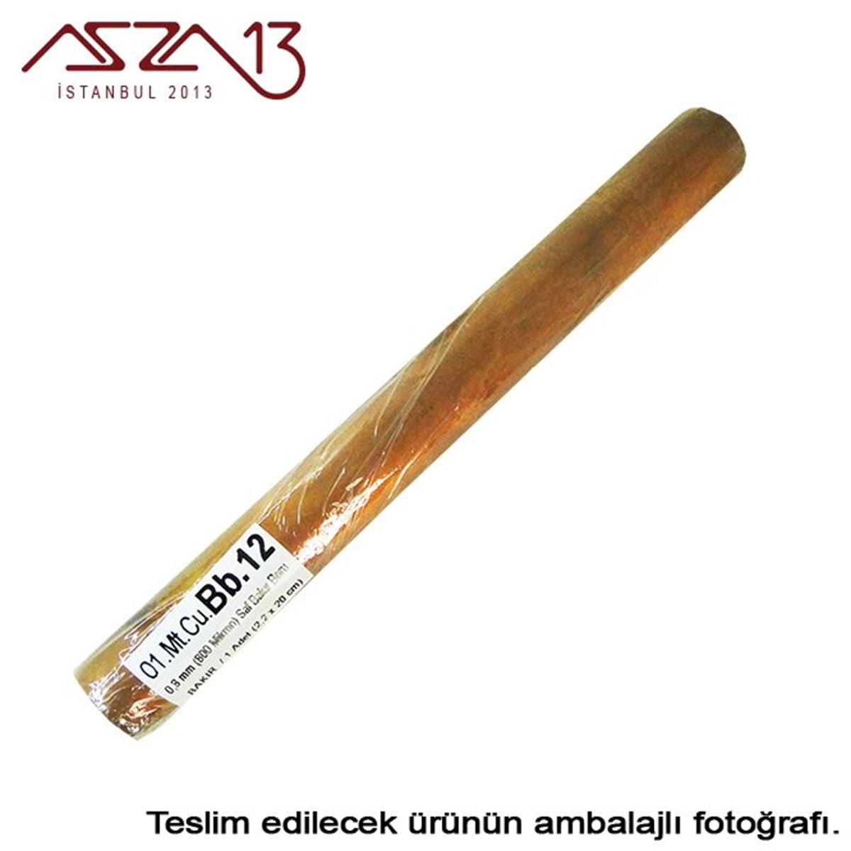 Bakır Boru HalkaMETALMarkasızBakır Boru (22 mm x 200 mm)