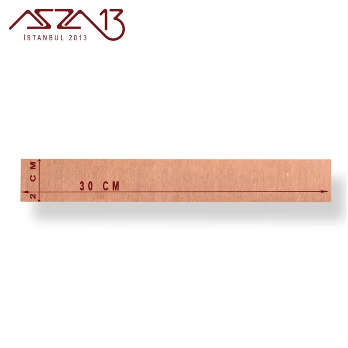 Bakır Şerit BantMETALMarkasız0,5 mm Bakır Şerit (20 mm x 300 mm)