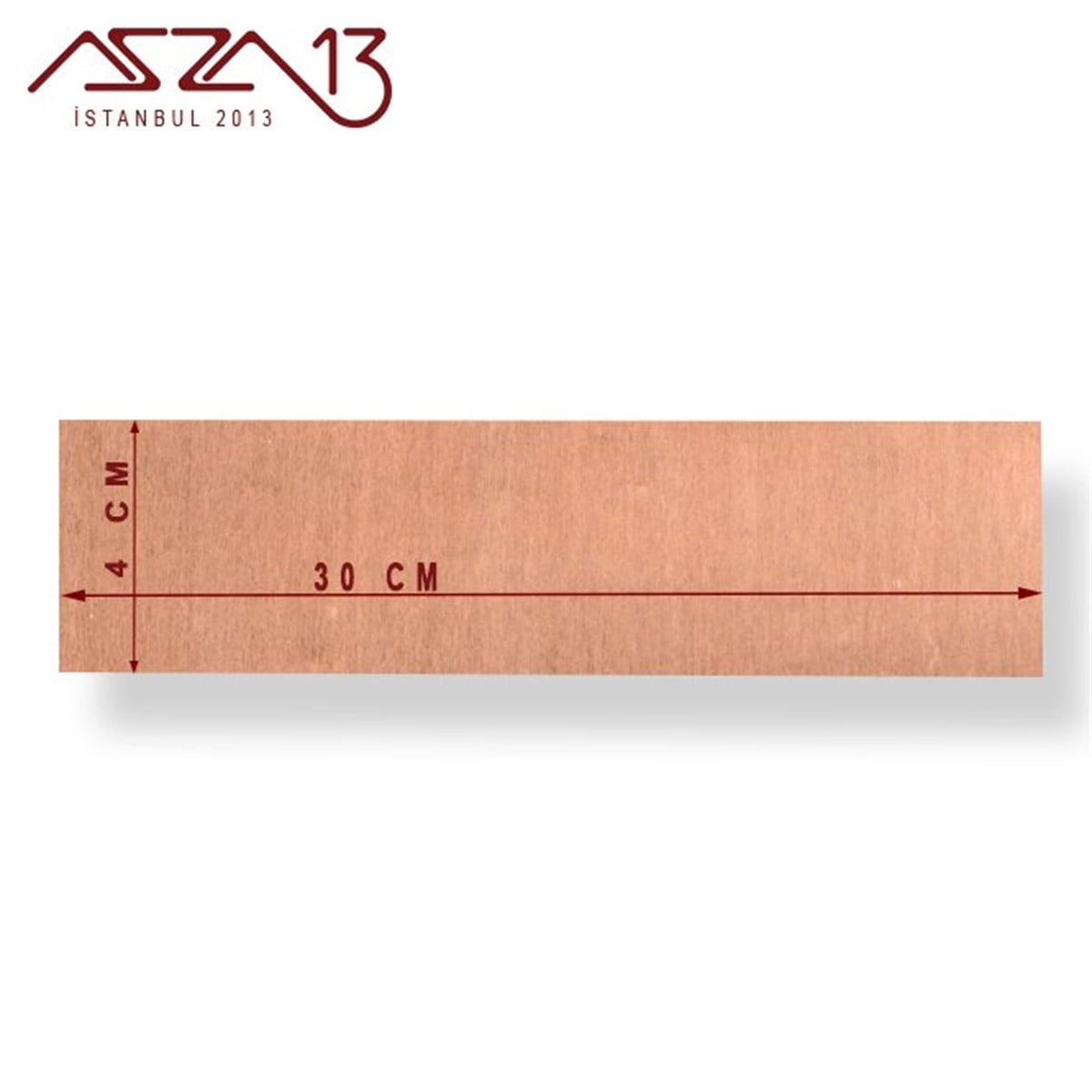 Bakır Şerit BantMETALMarkasız0,6 mm Bakır Şerit (40mm x 300mm)