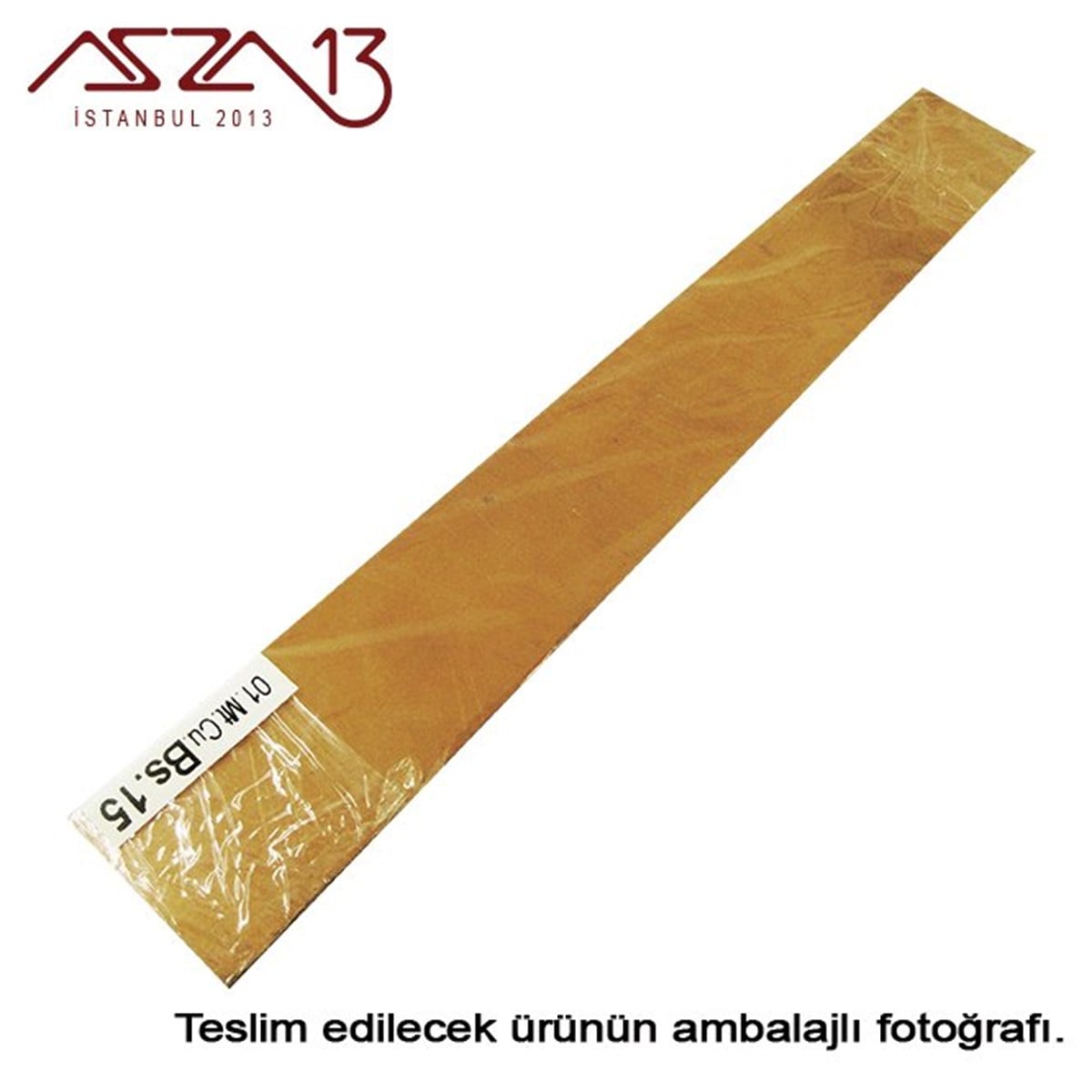 Bakır Şerit BantMETALMarkasız0,6 mm Bakır Şerit (40mm x 300mm)