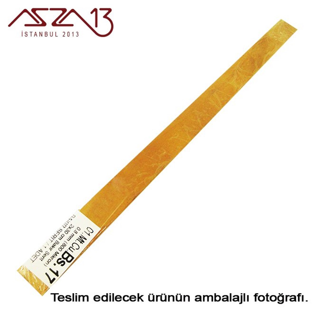 Bakır Şerit BantMETALMarkasız0,8 mm Bakır Şerit (20mm x 300mm)
