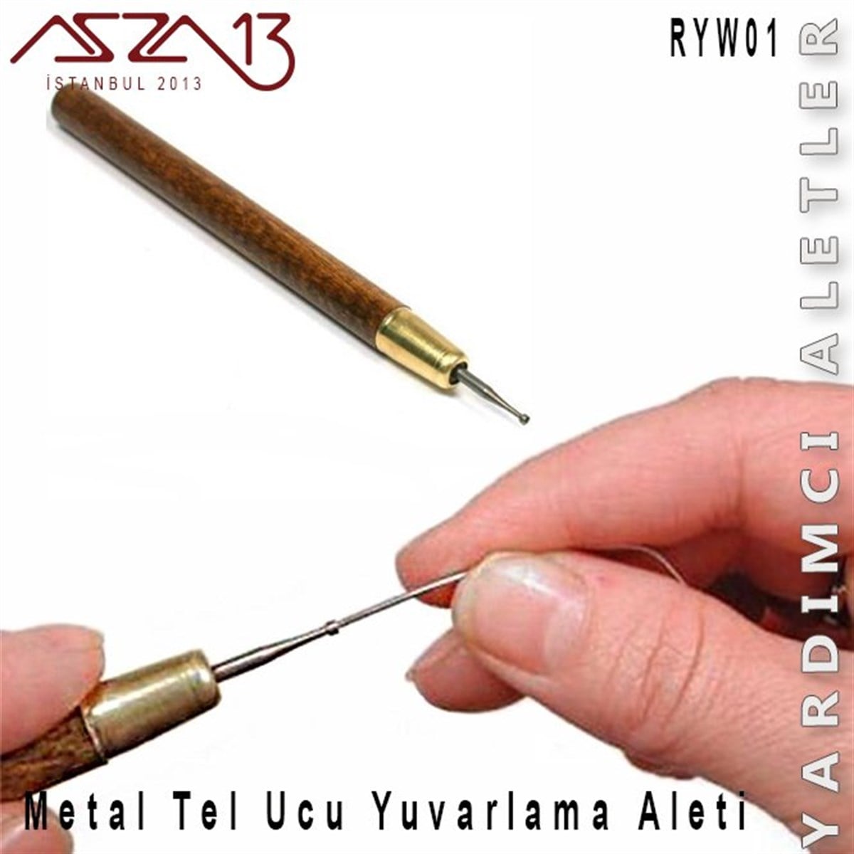 Biz, Şiş, Tığ, Delici Alet, Kup,ALET, ARAÇ ve GEREÇBeadSmithMetal Tel Ucu Yuvarlama Aleti