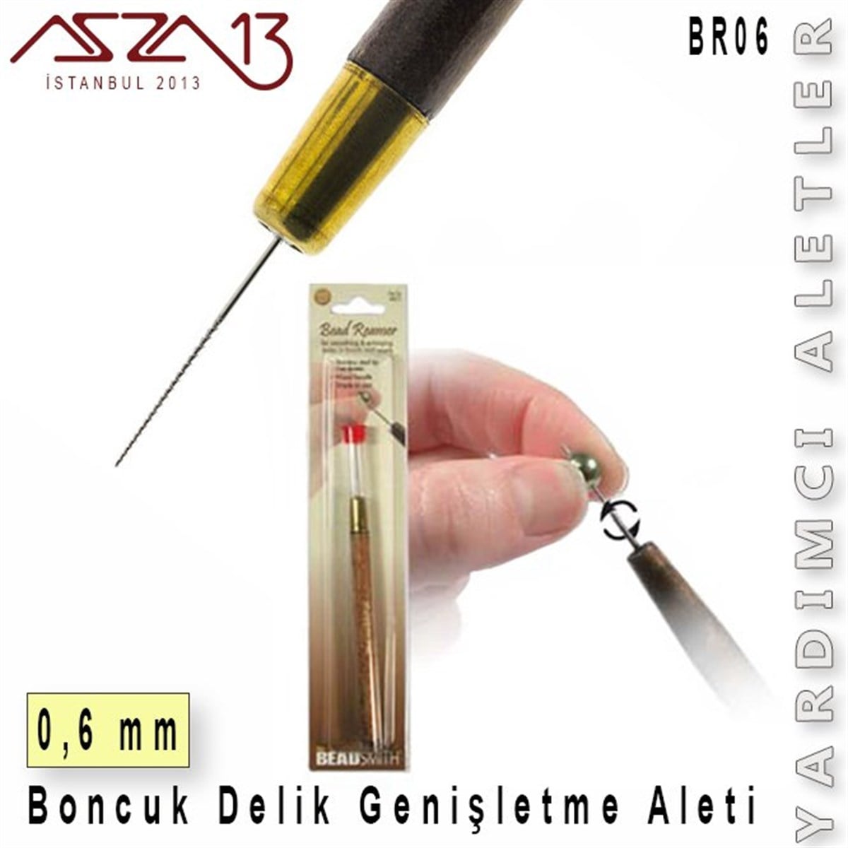 Biz, Şiş, Tığ, Delici AletALET, ARAÇ ve GEREÇBeadSmithBoncuk Deliği Genişletme Aleti 0,6 mm