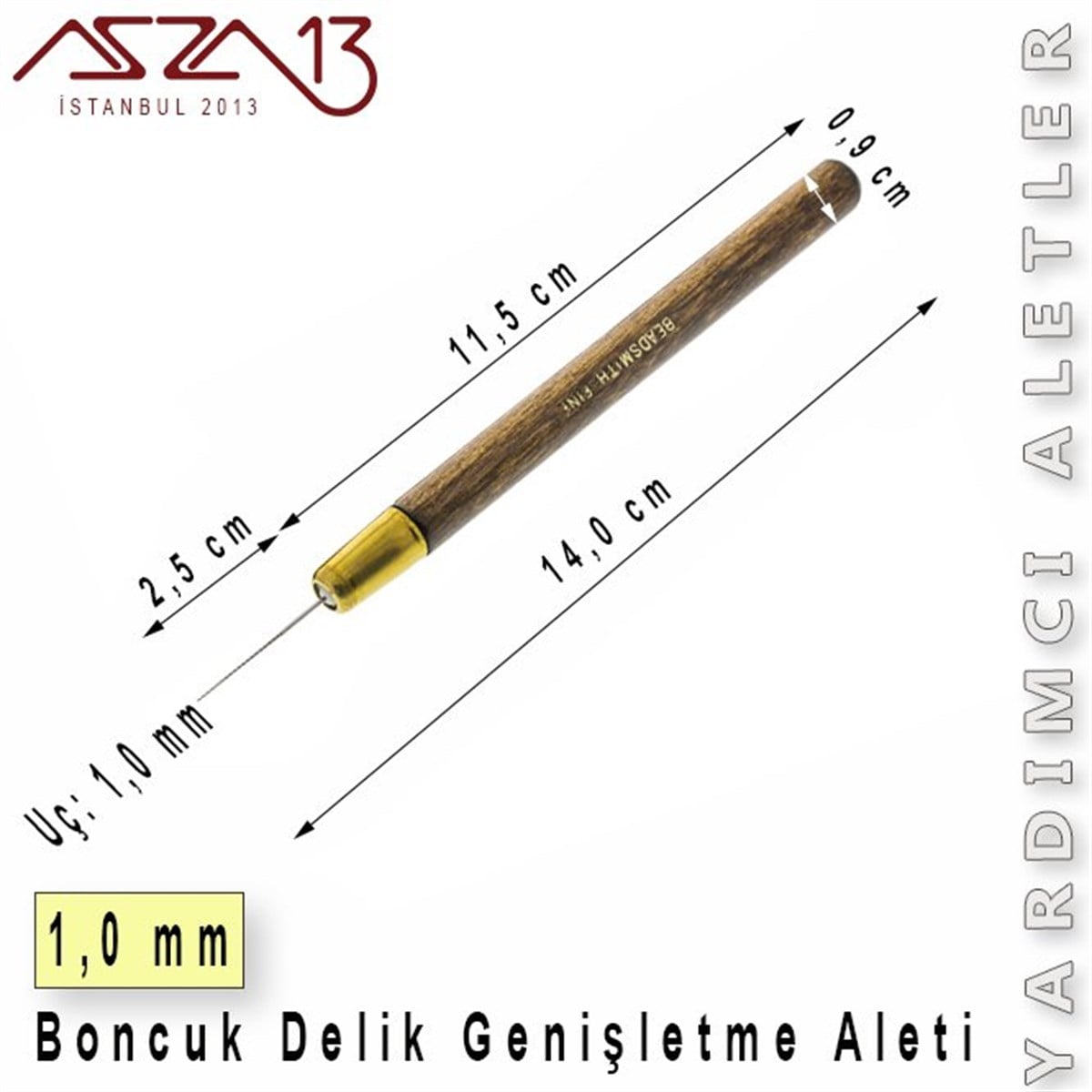Biz, Şiş, Tığ, Delici AletALET, ARAÇ ve GEREÇBeadSmithBoncuk Deliği Genişletme Aleti 1,0 mm