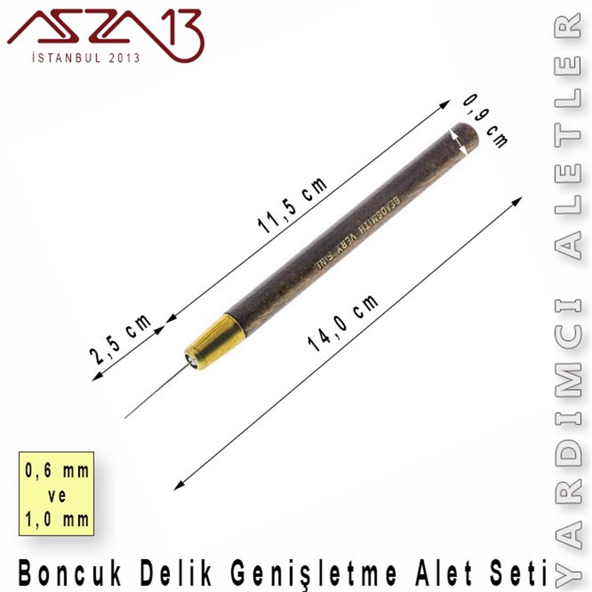Biz, Şiş, Tığ, Delici AletALET, ARAÇ ve GEREÇBeadSmithBoncuk Deliği Genişletme Alet Seti 0,6 ve 1,0 mm