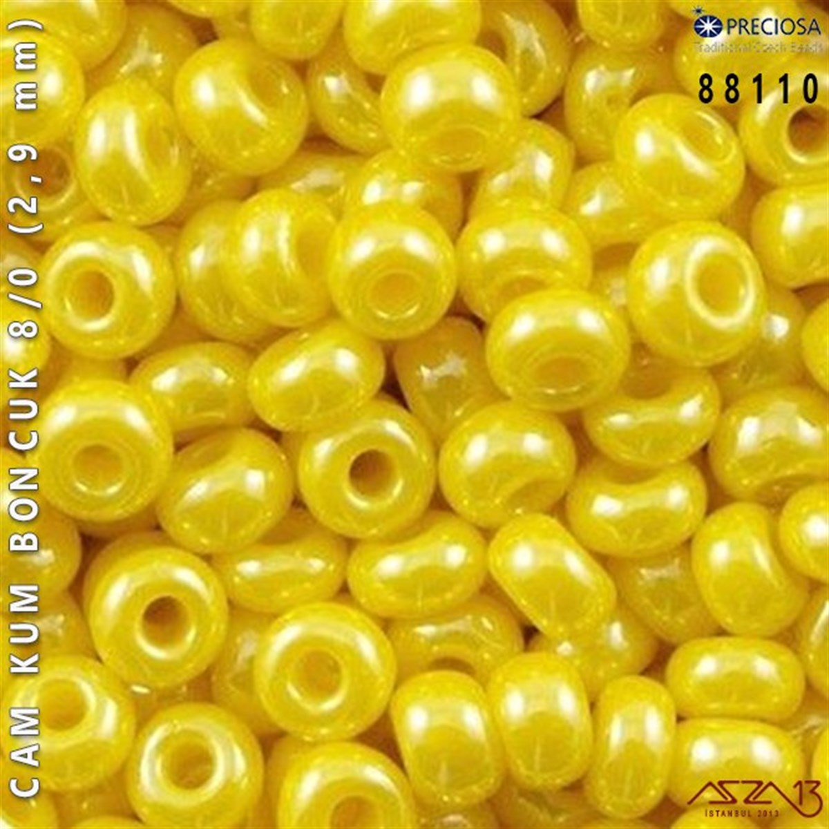 Cam Kum Boncuk 8/0 NumaraBONCUK ve TAŞPreciosa88110 Cam Kum Boncuk 8/0 (2,9 mm) 13 gr