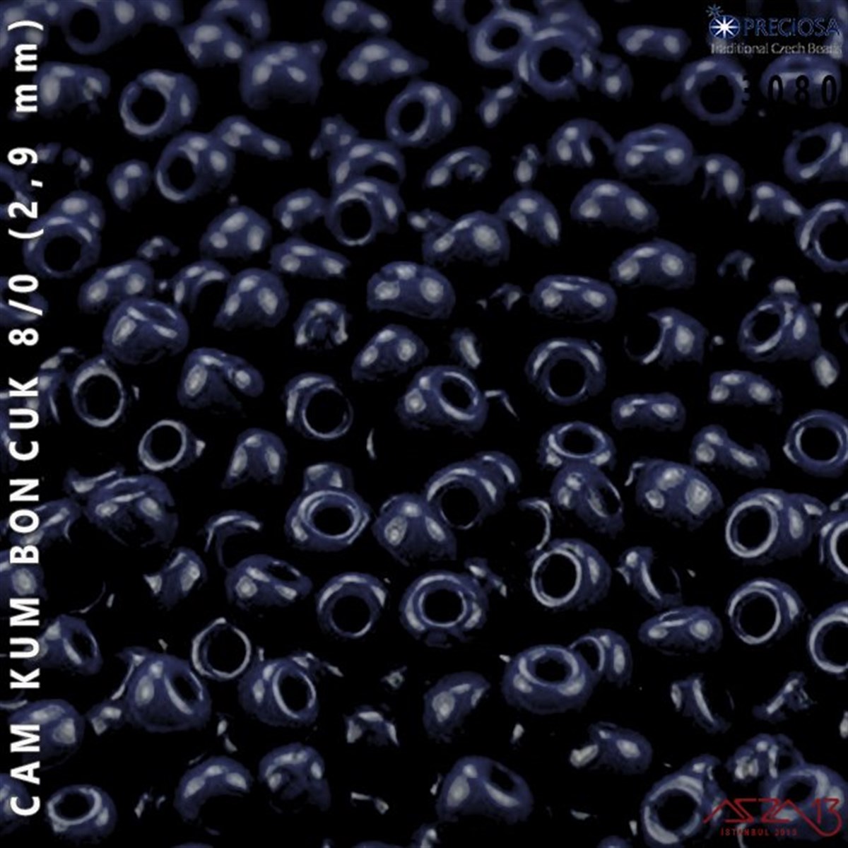 Cam Kum Boncuk 8/0 NumaraBONCUK ve TAŞPreciosa33080 Cam Kum Boncuk 8/0 (2,9 mm) 13 gr