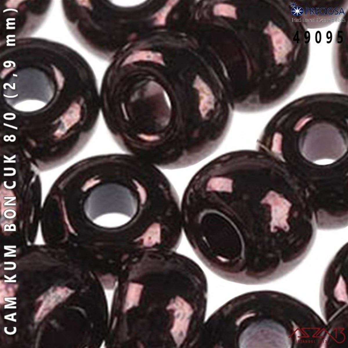 Cam Kum Boncuk 8/0 NumaraBONCUK ve TAŞPreciosa49095 Cam Kum Boncuk 8/0 (2,9 mm) 13 gr