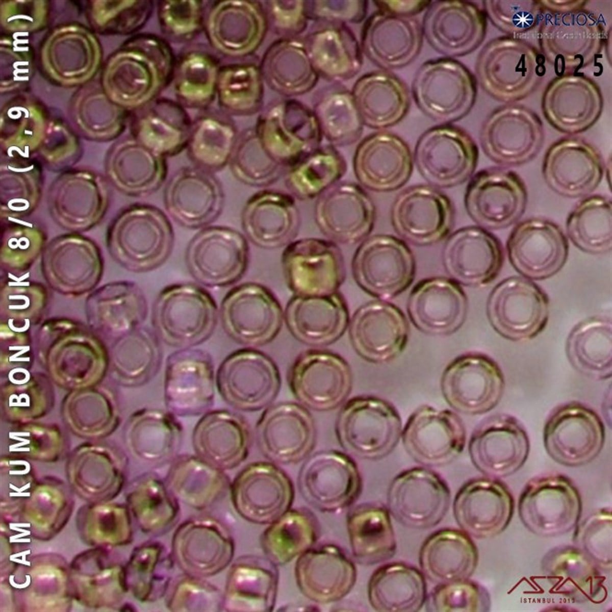 Cam Kum Boncuk 8/0 NumaraBONCUK ve TAŞPreciosa48025 Cam Kum Boncuk 8/0 (2,9 mm) 13 gr