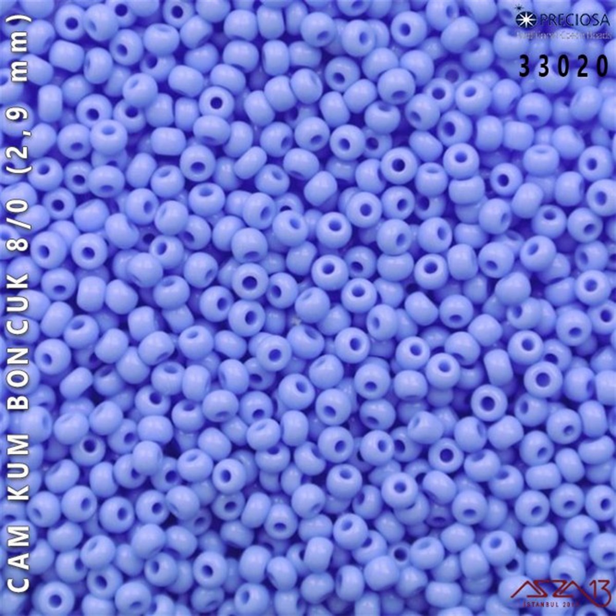 Cam Kum Boncuk 8/0 NumaraBONCUK ve TAŞPreciosa33020 Cam Kum Boncuk 8/0 (2,9 mm) 13 gr