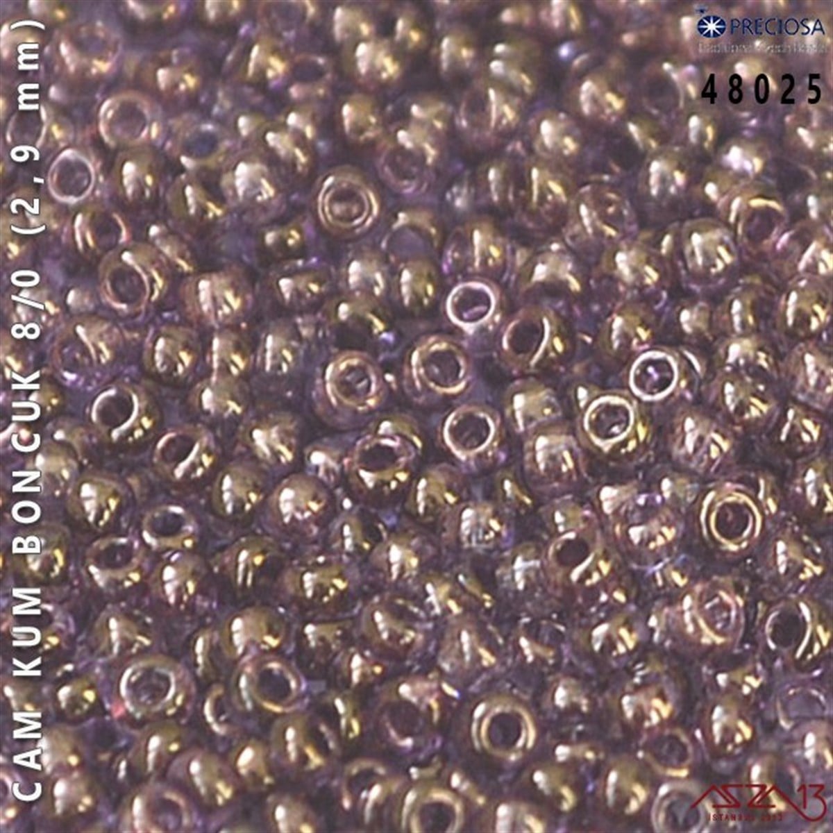 Cam Kum Boncuk 8/0 NumaraBONCUK ve TAŞPreciosa48025 Cam Kum Boncuk 8/0 (2,9 mm) 13 gr