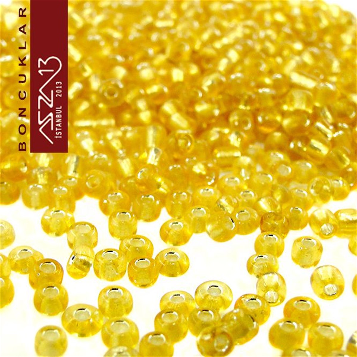 Cam Kum BoncukBONCUK ve TAŞPreciosaAltın Cam Kum Boncuk (13/0 - 1,7 mm) 20 gr