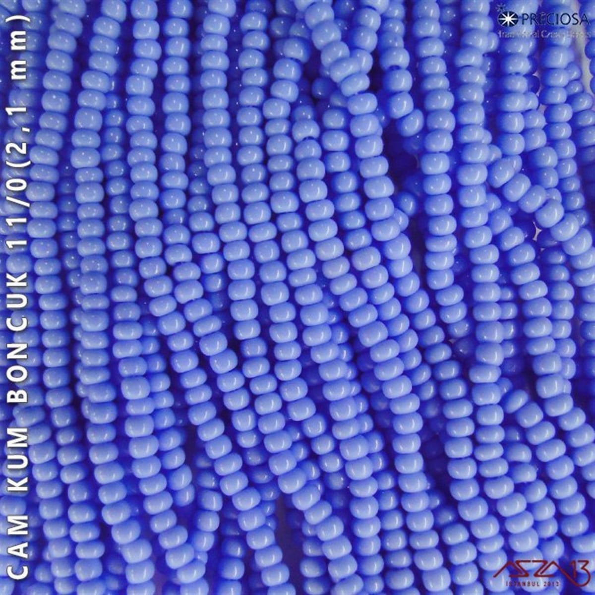 Cam Kum BoncukBONCUK ve TAŞPreciosaLavanta Cam Kum Boncuk 11/0 (2,1 mm) 40 gr