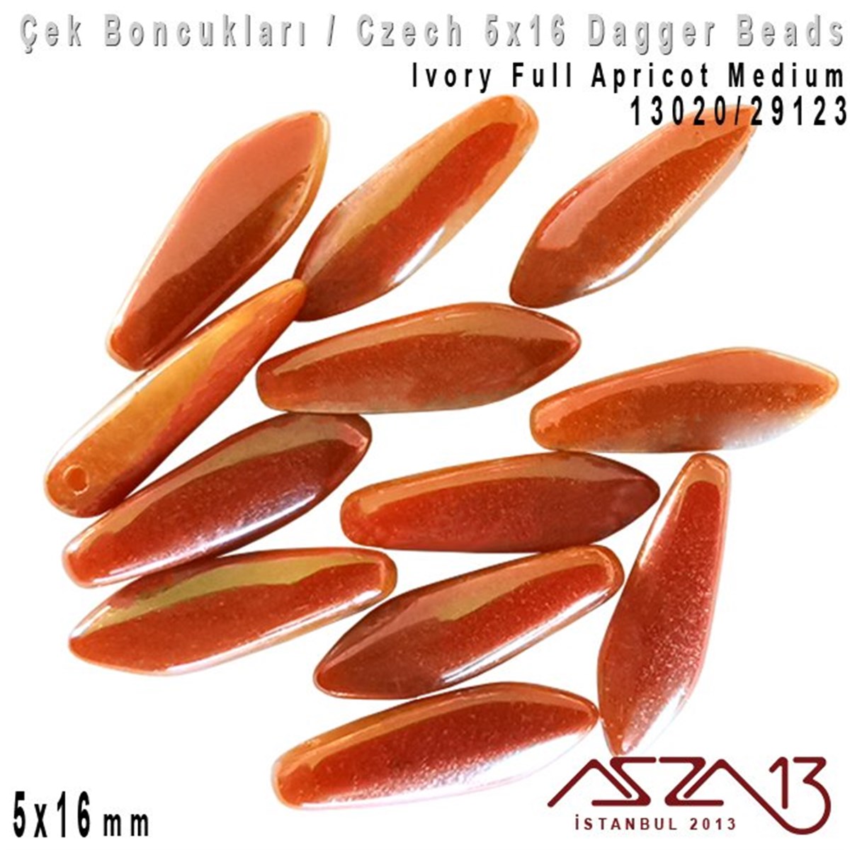 Dagger BoncukÇek BoncuklarıMarkasızDagger Boncuk - 5x16 mm - 13020*29123 / 12 Adet