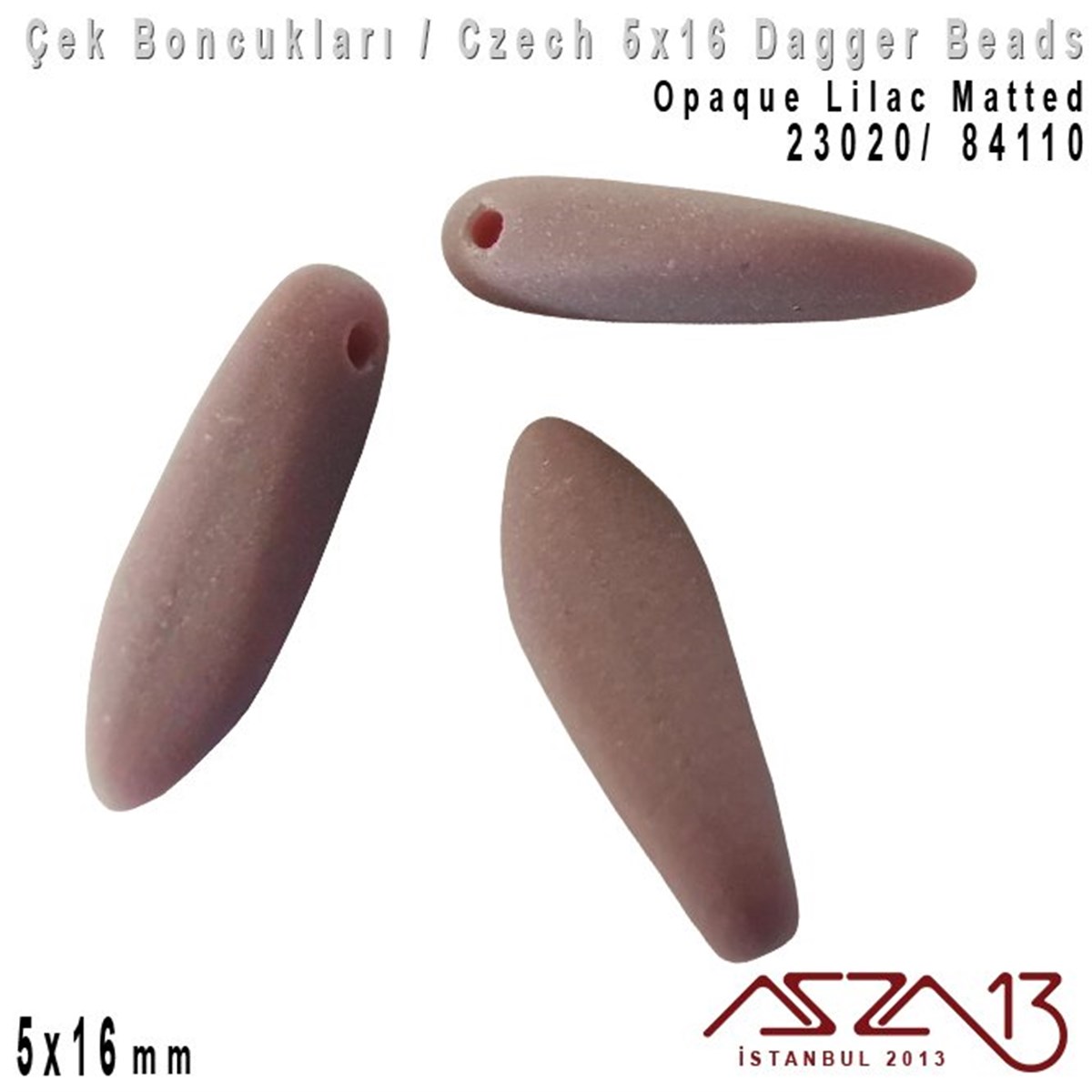 Dagger BoncukÇek BoncuklarıMarkasızDagger Boncuk - 5x16 mm - 23020* / 12 Adet