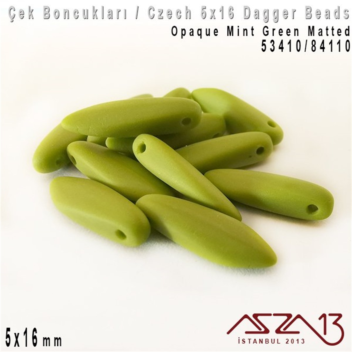 Dagger BoncukÇek BoncuklarıMarkasızDagger Boncuk - 5x16 mm - 53410*84110 / 12 Adet
