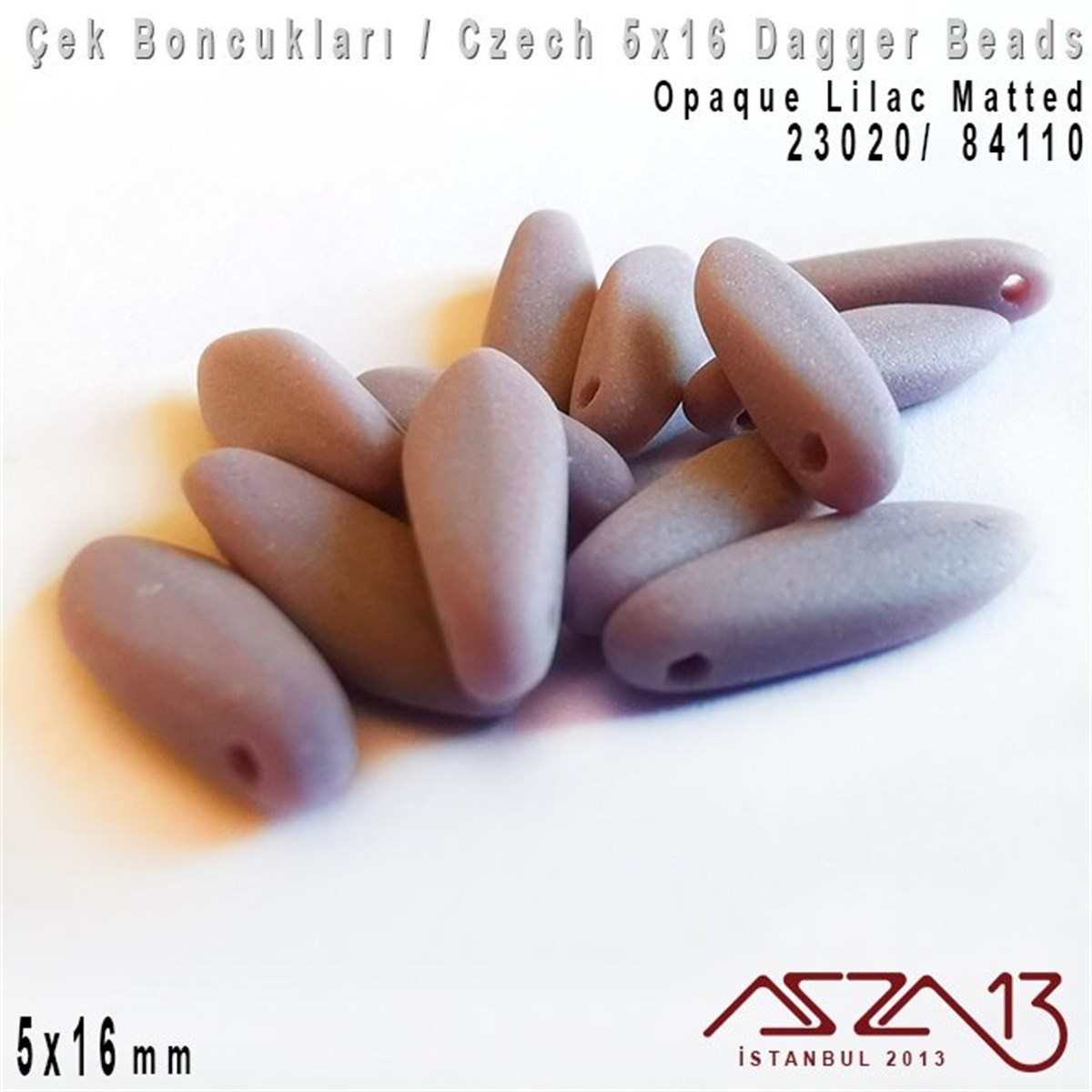 Dagger BoncukÇek BoncuklarıMarkasızDagger Boncuk - 5x16 mm - 23020* / 12 Adet