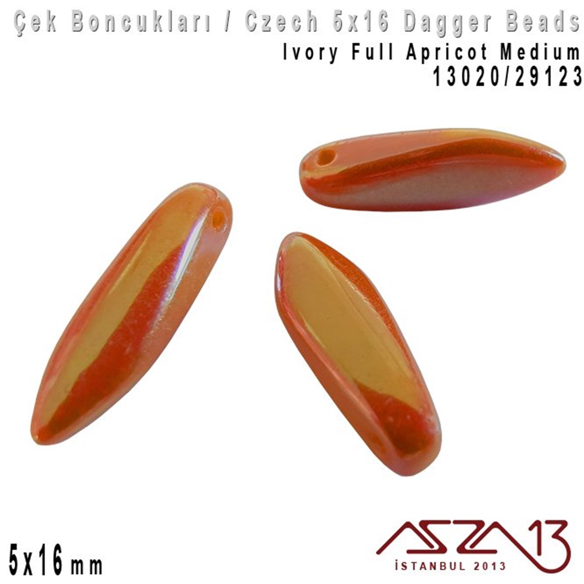 Dagger BoncukÇek BoncuklarıMarkasızDagger Boncuk - 5x16 mm - 13020*29123 / 12 Adet