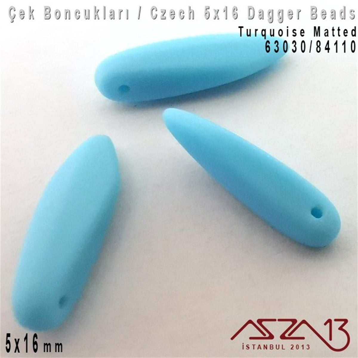 Dagger BoncukÇek BoncuklarıMarkasızDagger Boncuk - 5x16 mm - 63030*84110 / 12 Adet