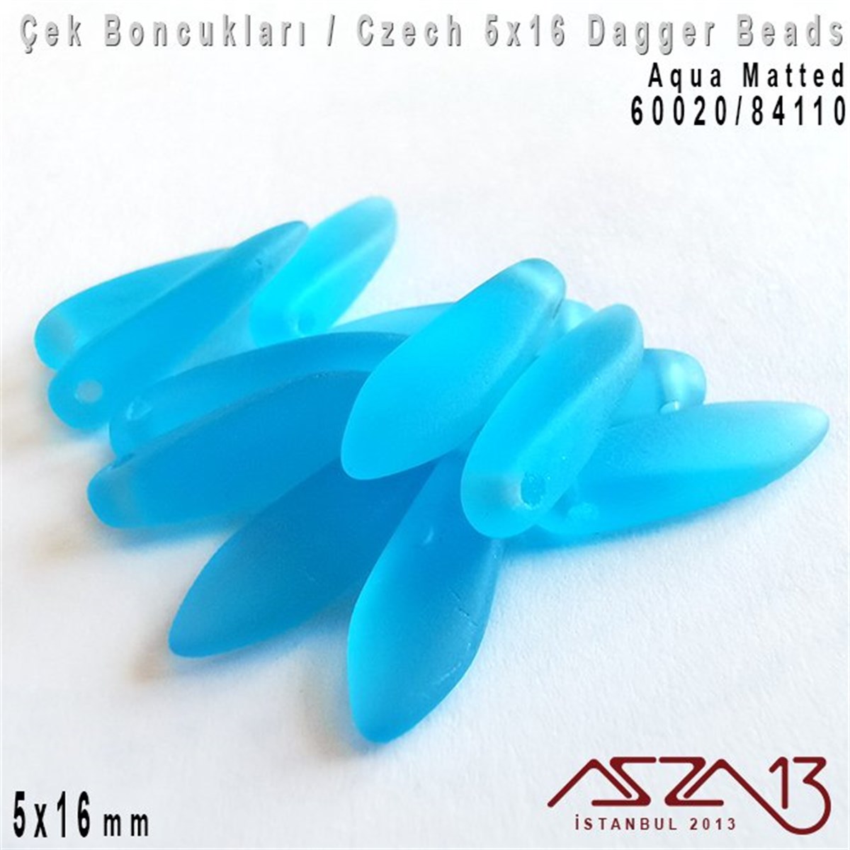Dagger BoncukÇek BoncuklarıMarkasızDagger Boncuk - 5x16 mm - 60020*84110 / 12 Adet