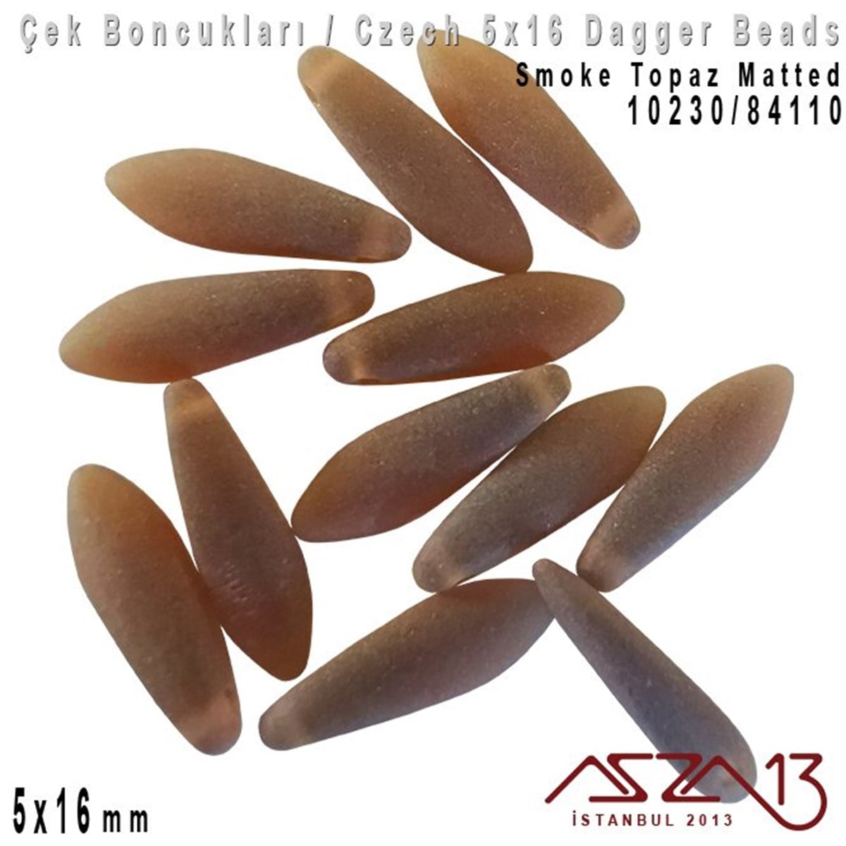 Dagger BoncukÇek BoncuklarıMarkasızDagger Boncuk - 5x16 mm - 10230*84110 / 12 Adet