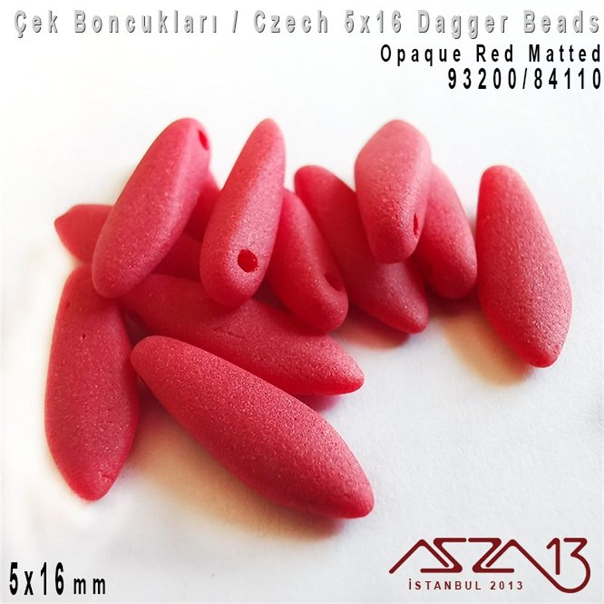 Dagger BoncukÇek BoncuklarıMarkasızDagger Boncuk - 5x16 mm - 93200*84110 / 12 Adet