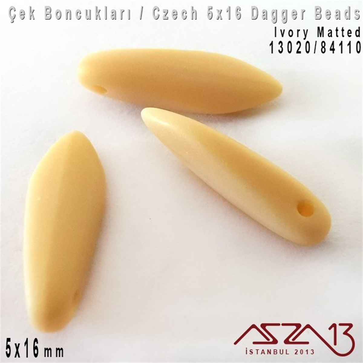 Dagger BoncukÇek BoncuklarıMarkasızDagger Boncuk - 5x16 mm - 13020*84110 / 12 Adet