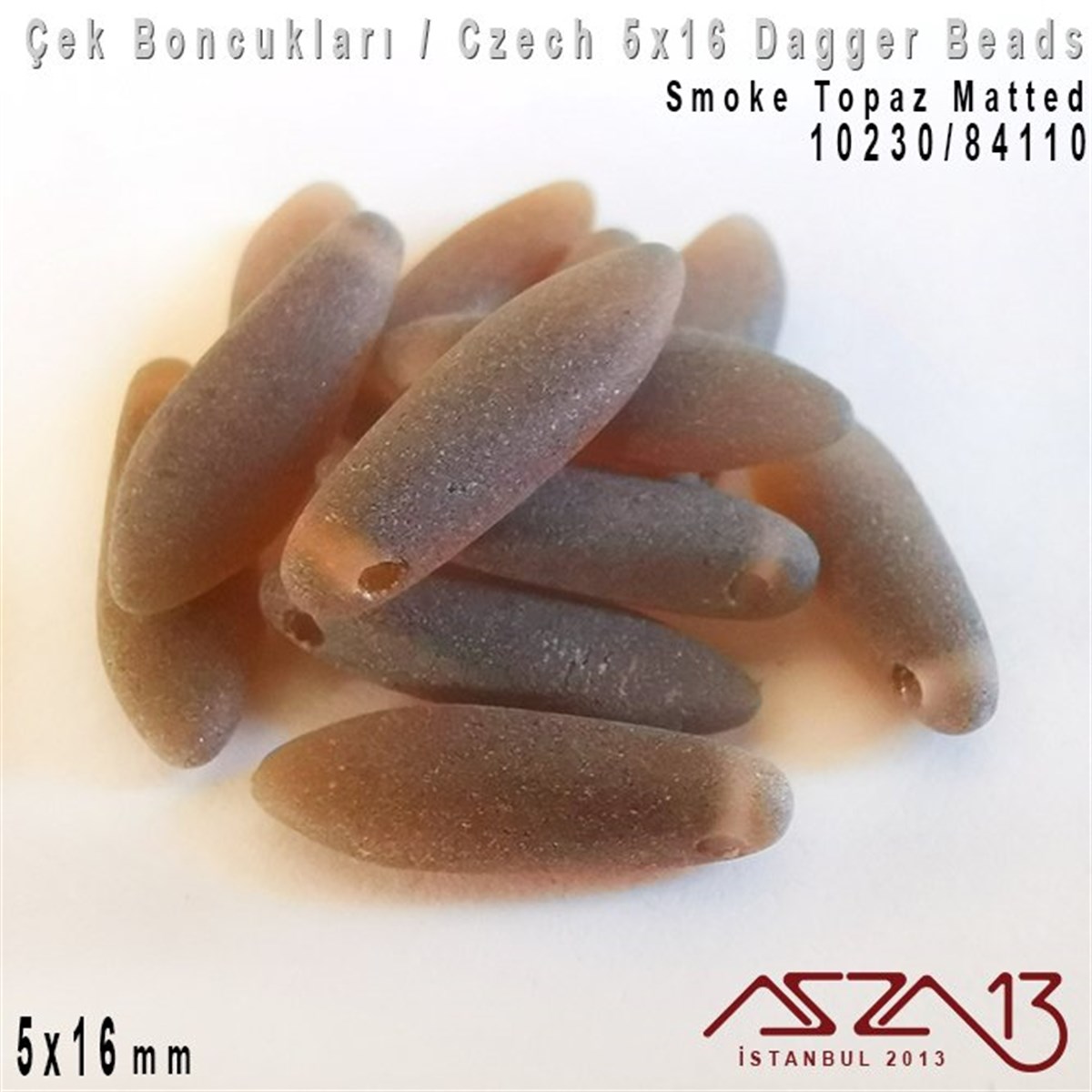 Dagger BoncukÇek BoncuklarıMarkasızDagger Boncuk - 5x16 mm - 10230*84110 / 12 Adet