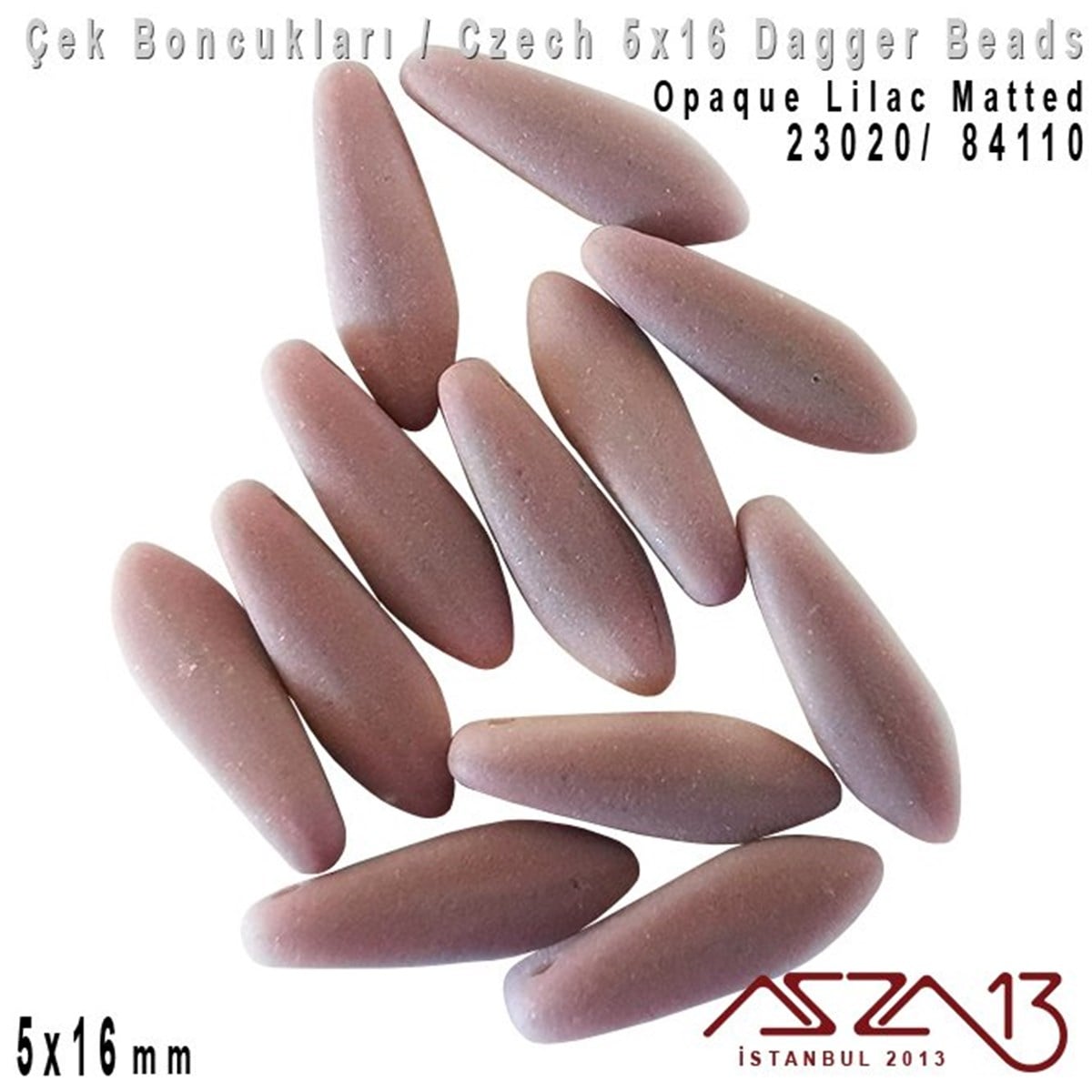 Dagger BoncukÇek BoncuklarıMarkasızDagger Boncuk - 5x16 mm - 23020* / 12 Adet