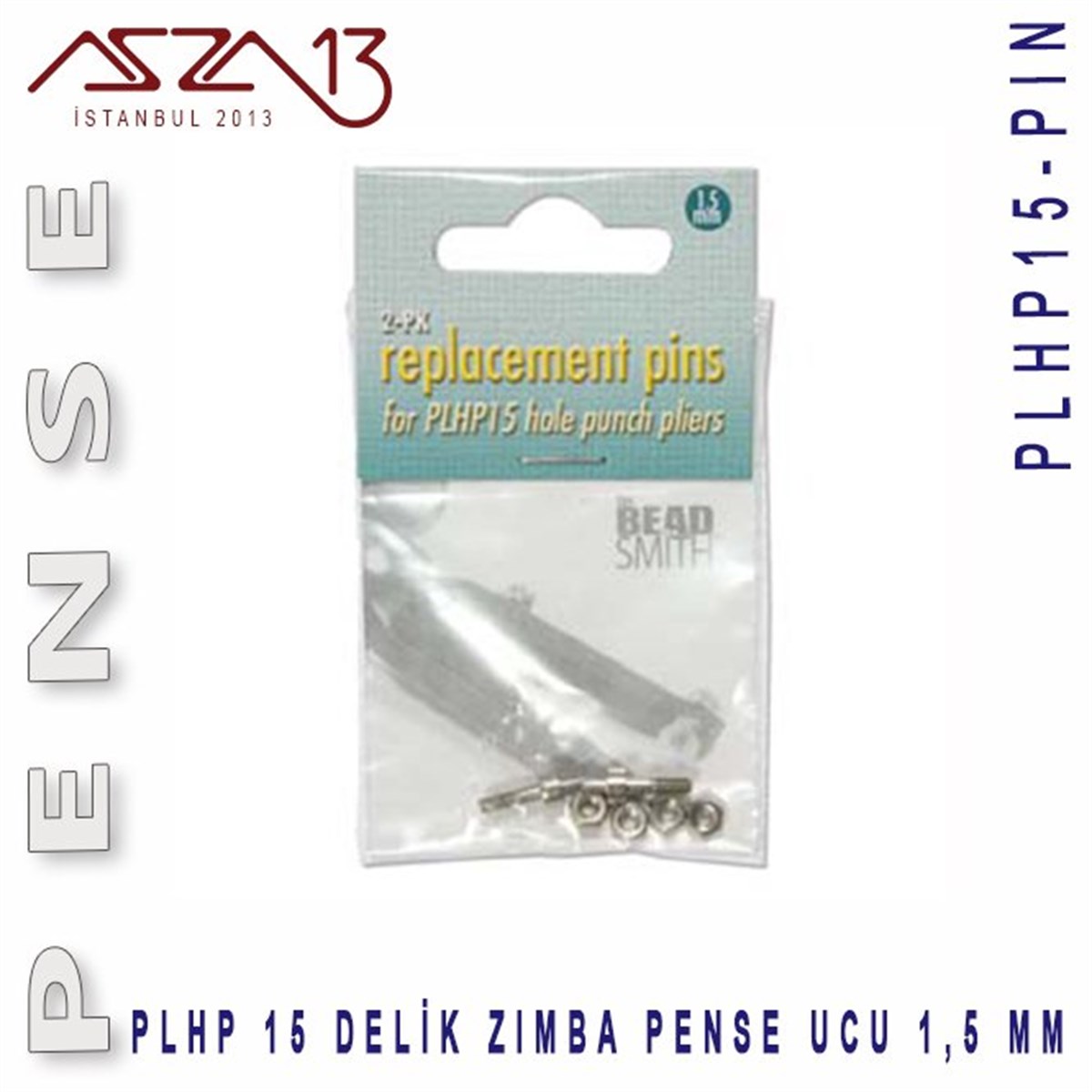 Delik Zımba Pense UçlarıALET, ARAÇ ve GEREÇBeadSmithDelik Zımba Pensesi Yedek Uç 1,5 mm (Paket İçeriği 2 Set)