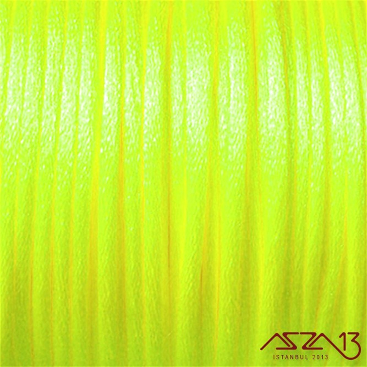 Floş İpler (Rattail Satin Cord)İp, Kordon, MisinaMarkasızNeon Sarı 2,00 mm Floş İp - 100 m / 1 Masura