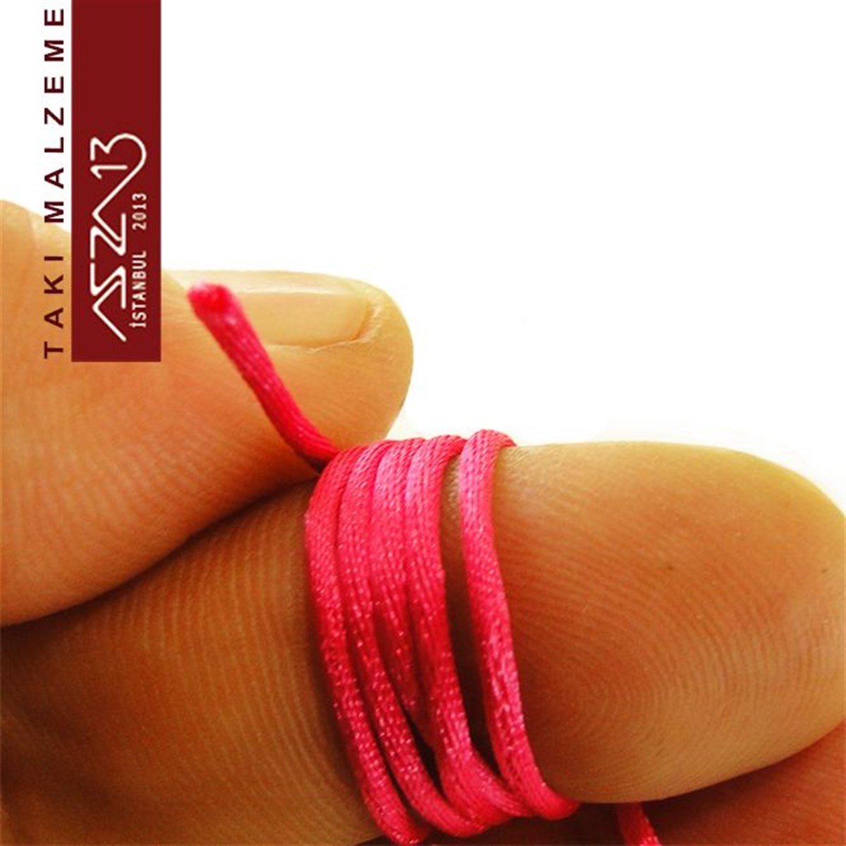 Floş İpler (Rattail Satin Cord)İp, Kordon, MisinaMarkasızPembe 1,00 mm Floş İp / Paket İçeriği 3 m