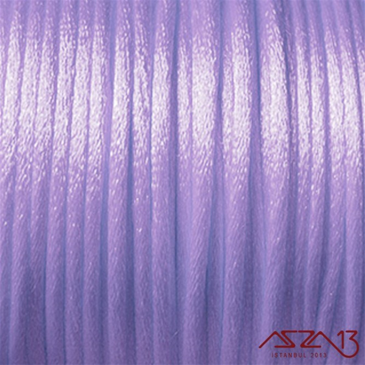 Floş İpler (Rattail Satin Cord)İp, Kordon, MisinaMarkasızLeylak 2,00 mm Floş İp - 100 m / 1 Masura