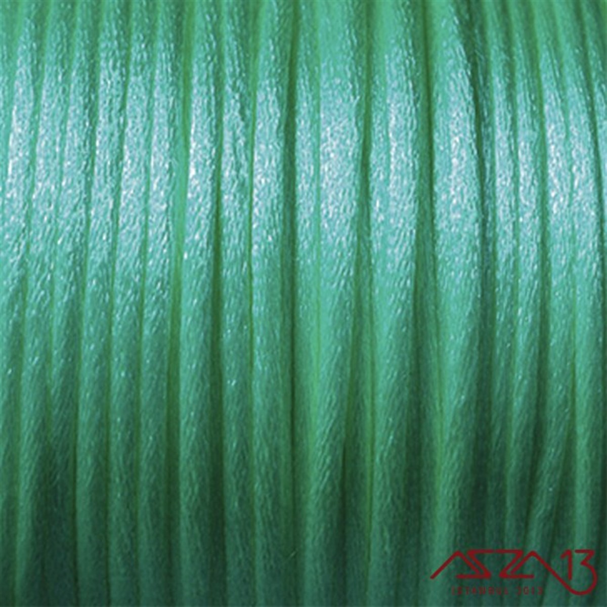 Floş İpler (Rattail Satin Cord)İp, Kordon, MisinaMarkasızTurkuaz Yeşil 2,00 mm Floş İp - 100 m / 1 Masura