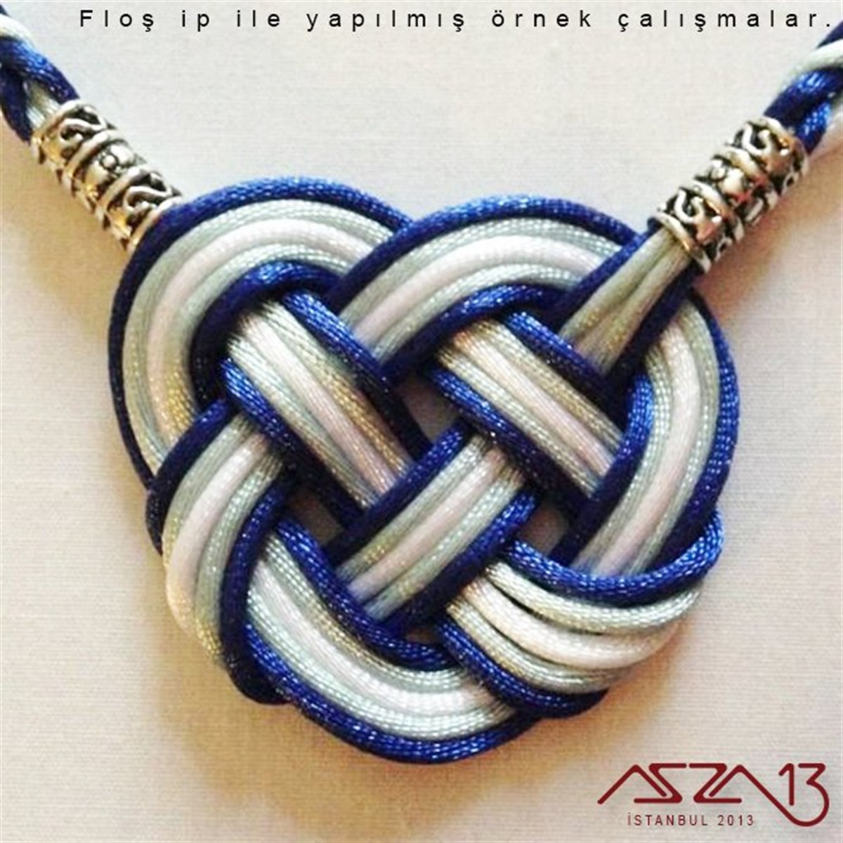 Floş İpler (Rattail Satin Cord)İp, Kordon, MisinaMarkasızMavi 2,00 mm Floş İp - 100 m / 1 Masura