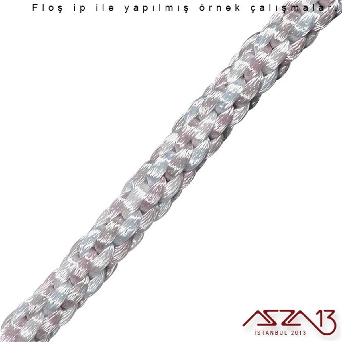 Floş İpler (Rattail Satin Cord)İp, Kordon, MisinaMarkasızLeylak 2,00 mm Floş İp - 100 m / 1 Masura