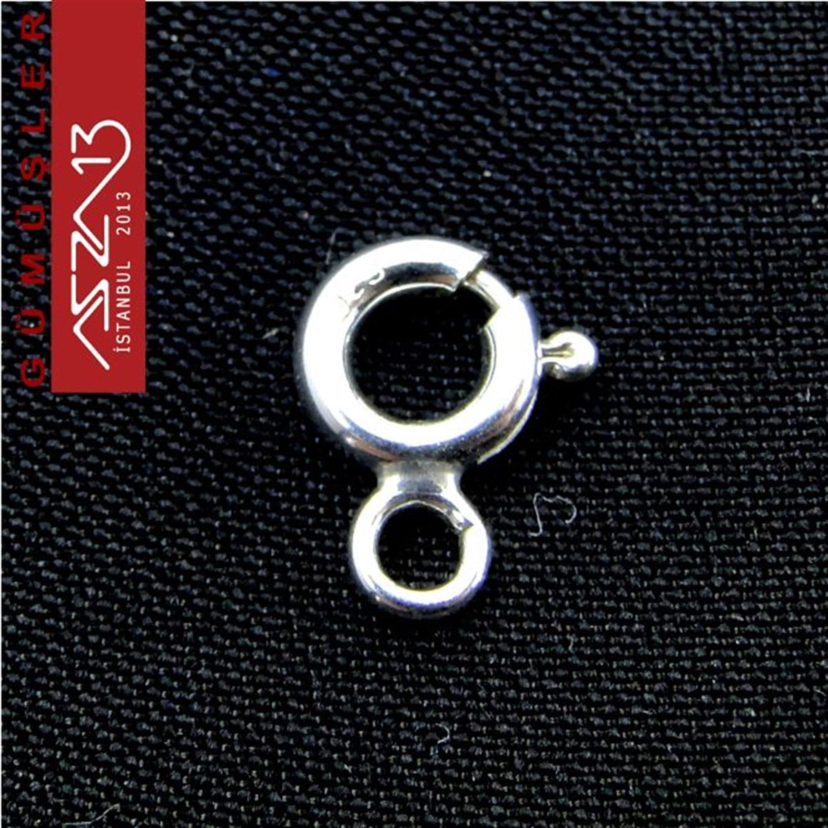 Gümüş Kilit, Kanca, KlipsGÜMÜŞMarkasız925 K Gümüş 6 mm Halka (Şarnel) Kilit / Paket İçeriği 5 Adet