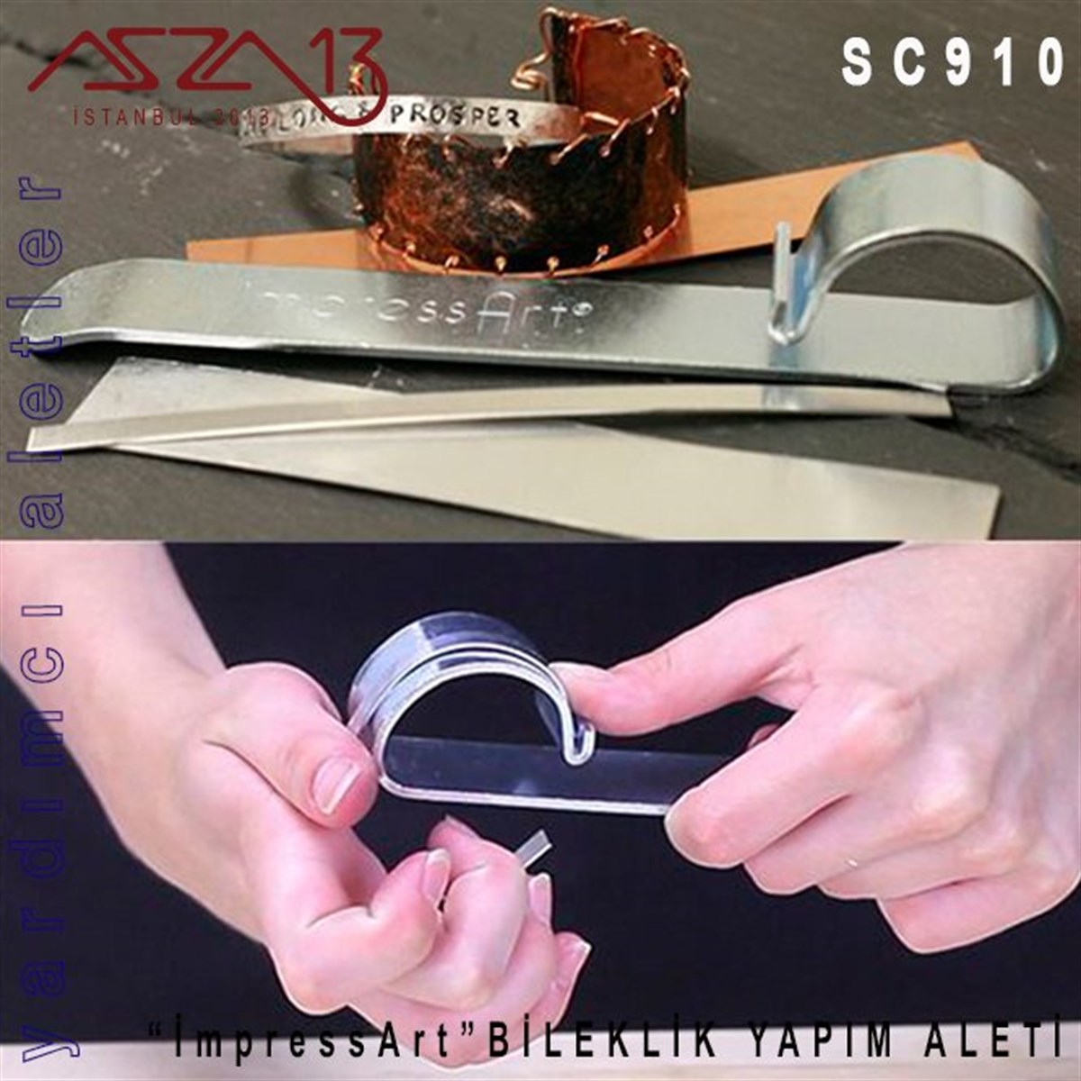 Impressart Bileklik Yapım AletiALET, ARAÇ ve GEREÇBeadSmith''ImpressArt'' Metal Bileklik Yapım Aleti