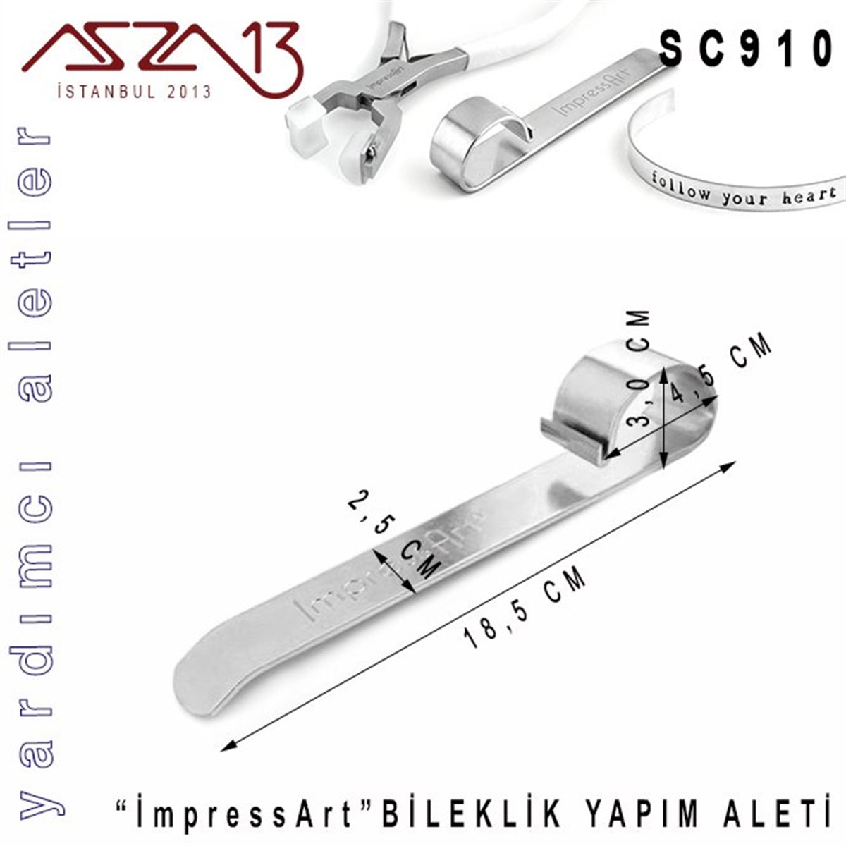 Impressart Bileklik Yapım AletiALET, ARAÇ ve GEREÇBeadSmith''ImpressArt'' Metal Bileklik Yapım Aleti