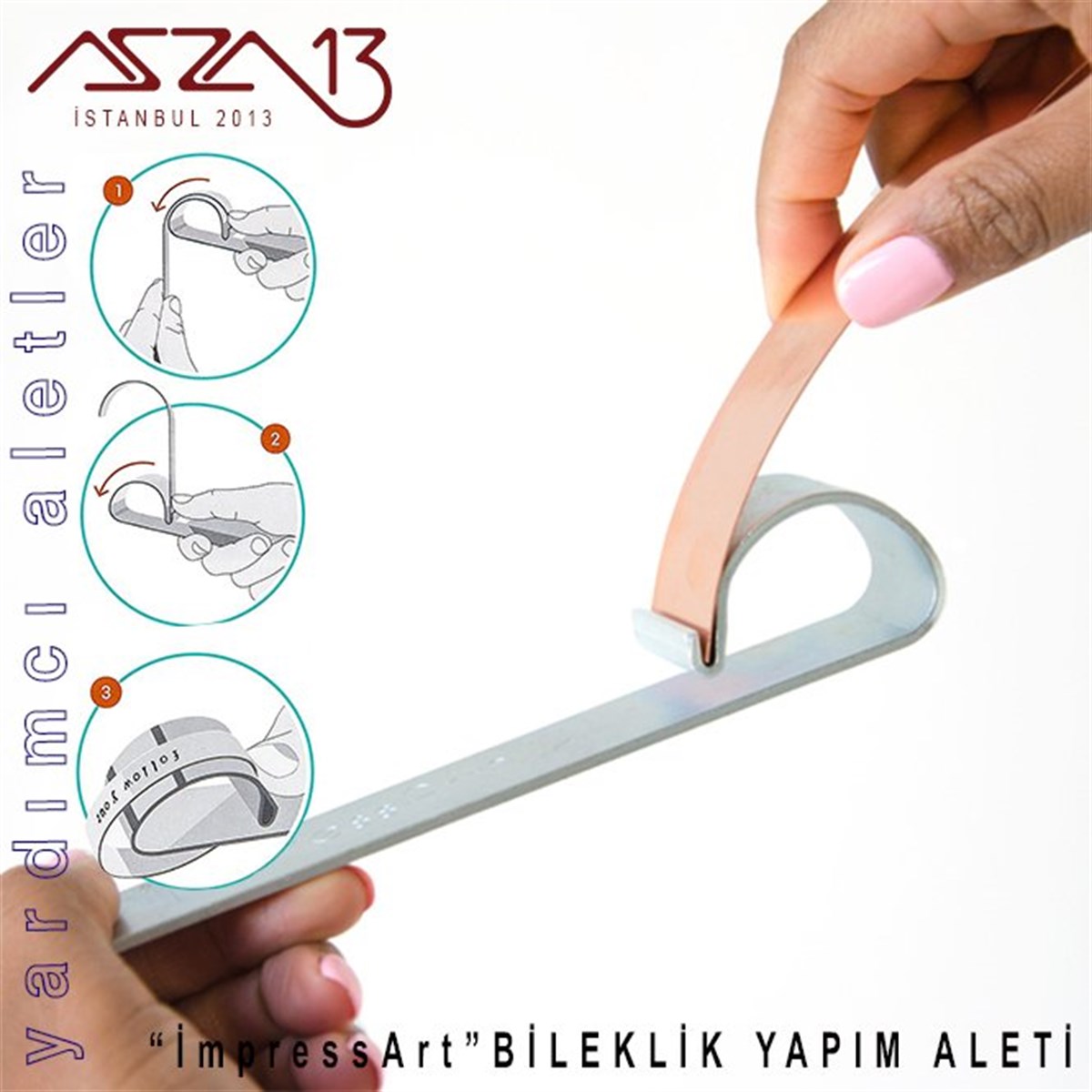 Impressart Bileklik Yapım AletiALET, ARAÇ ve GEREÇBeadSmith''ImpressArt'' Metal Bileklik Yapım Aleti