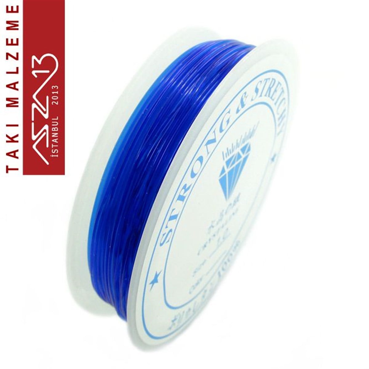 İpler, Kordonlar, Misinalarİp, Kordon, MisinaMarkasızEsnek Silikon 0,80 mm veya 1,00 mm Lacivert Misina / Paket İçeriği 10 m