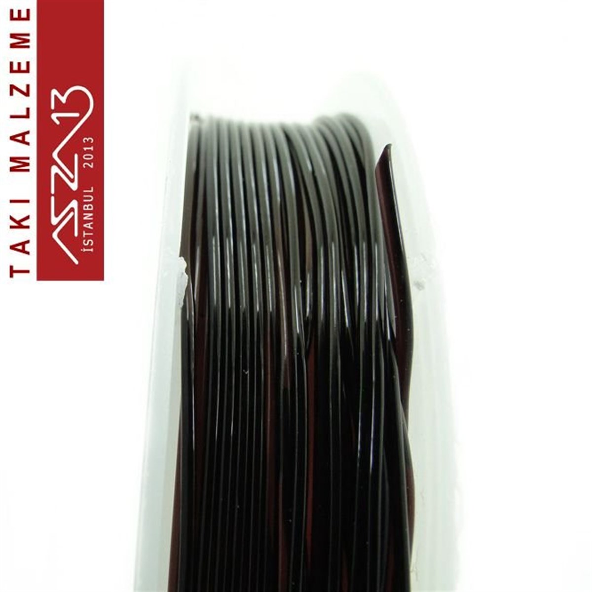 İpler, Kordonlar, Misinalarİp, Kordon, MisinaMarkasızEsnek Silikon 0,80 mm veya 1,00 mm Koyu Kahverengi Misina / Paket İçeriği 10 m