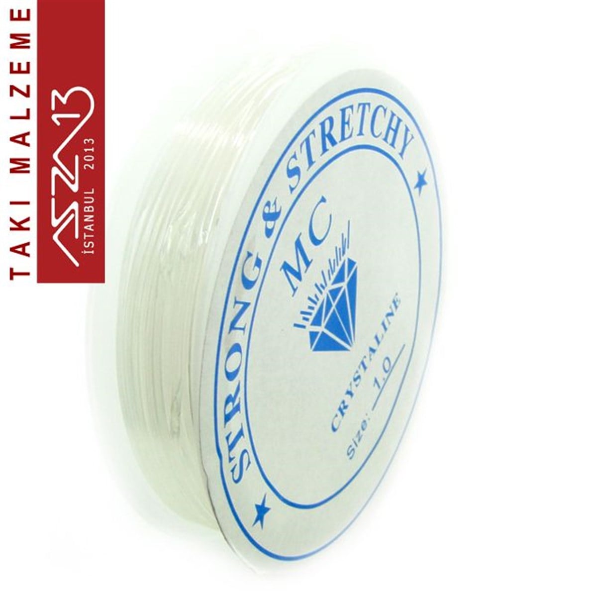 İpler, Kordonlar, Misinalarİp, Kordon, MisinaMarkasızEsnek Silikon 0,80 mm Şeffaf Misina / Paket İçeriği 10 m